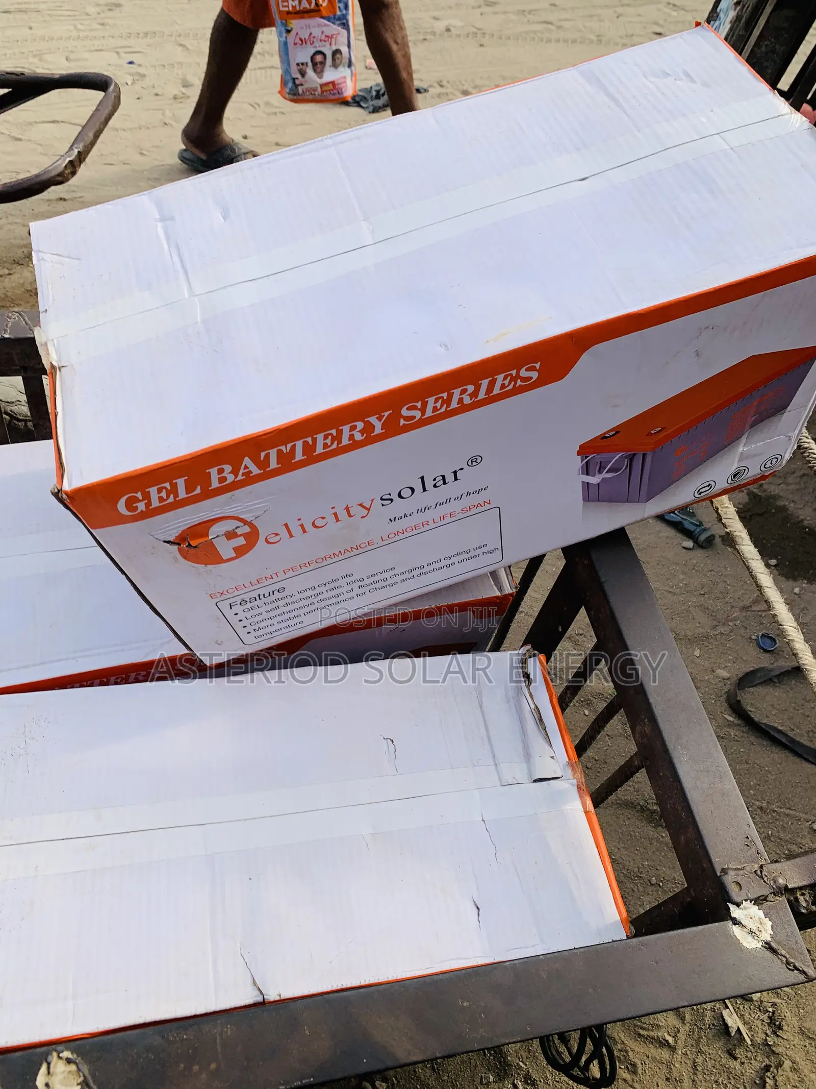 200ahms 12v Felicity Deep Cycle Battery