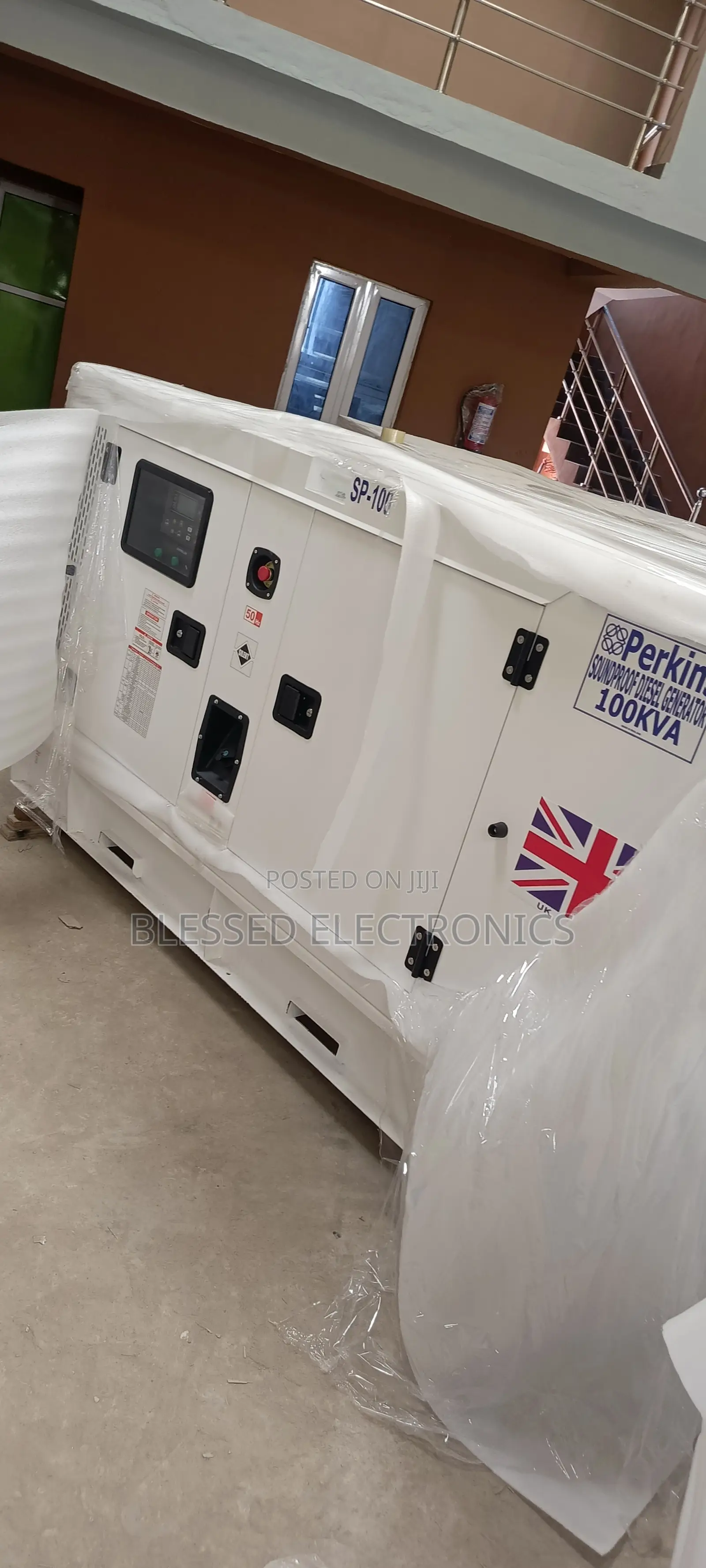 Perkins Sp100kva Some Proof Diesel Generator Made in Uk 100% Original