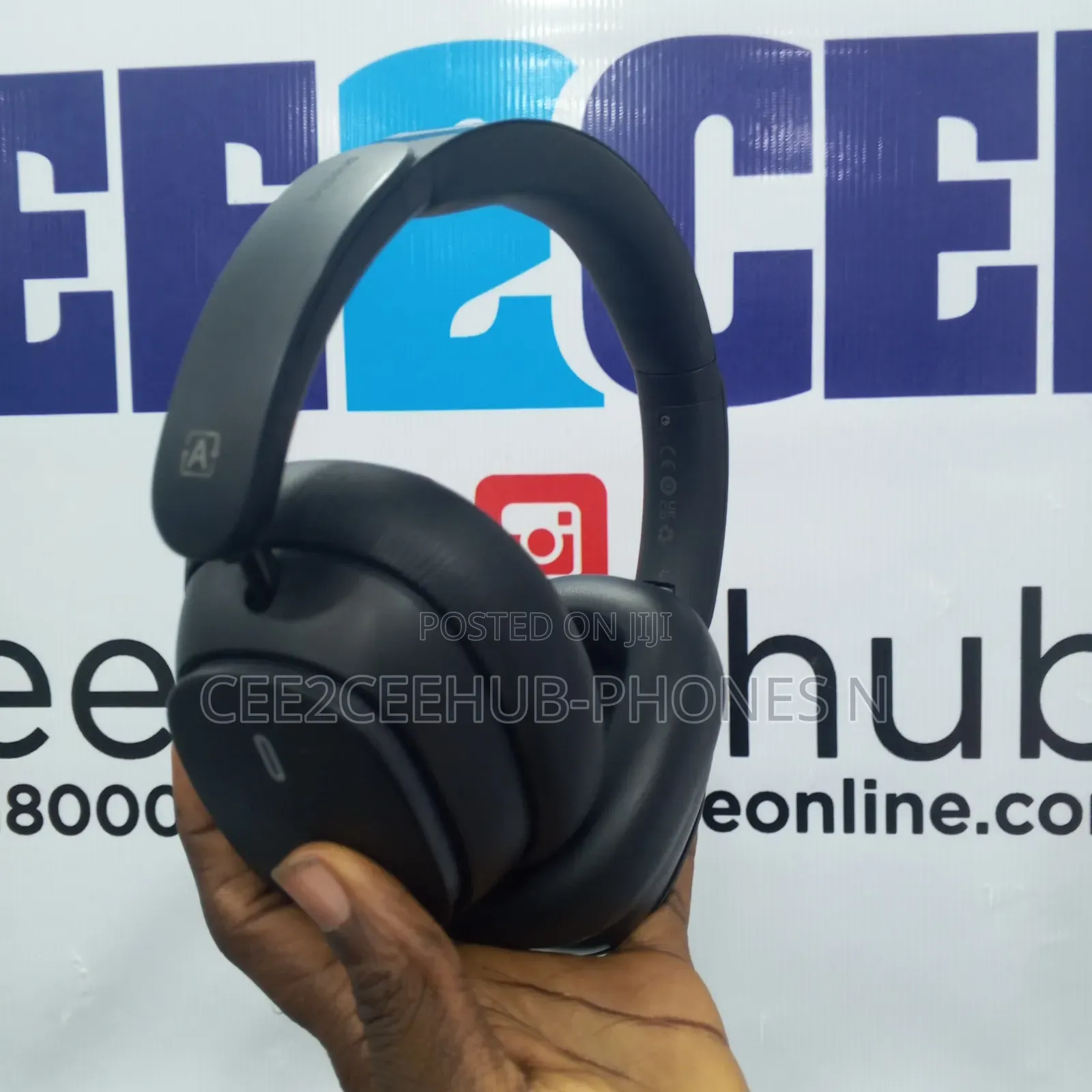 Open Box Baseus H1pro Hybrid Anc Wireless Bluetooth Headphone