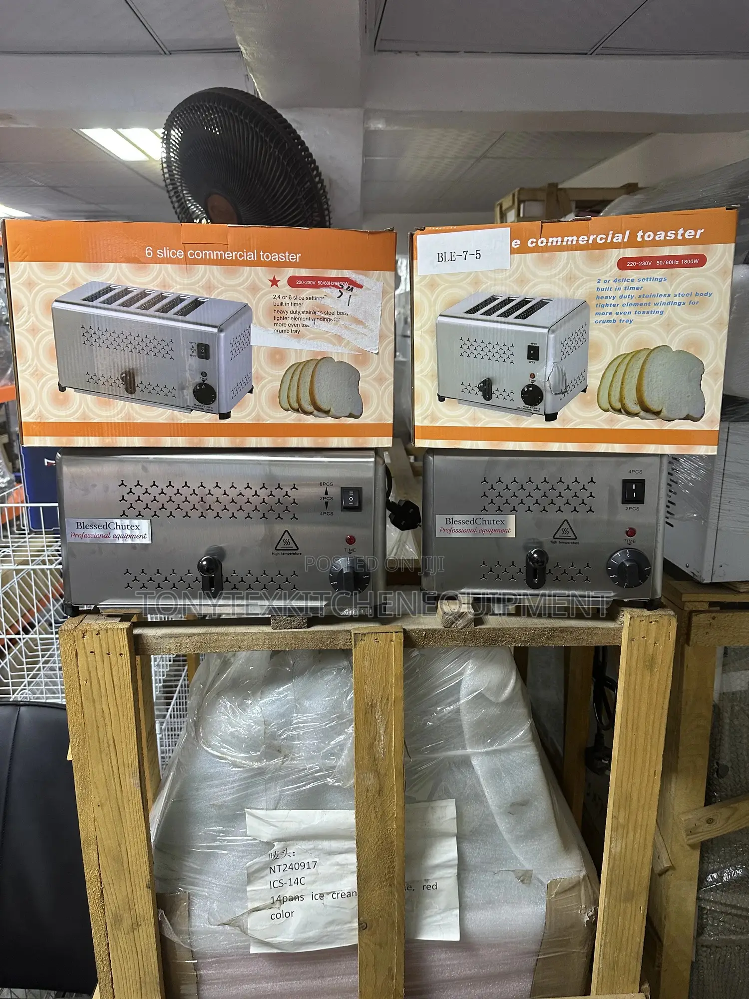 Commercial Toaster 2,4,6 Slice (Big And Small)