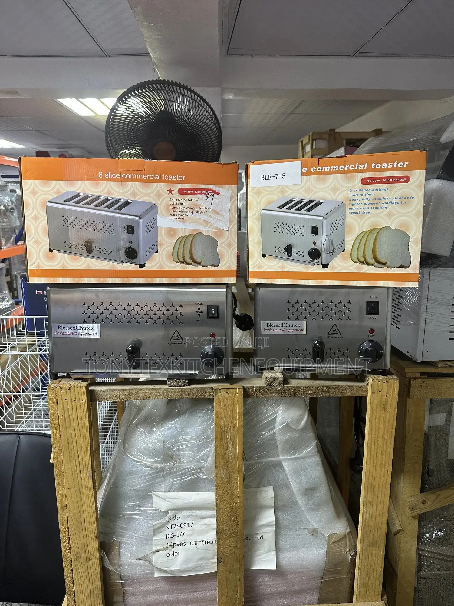 Commercial Toaster 2,4,6 Slice (Big And Small)