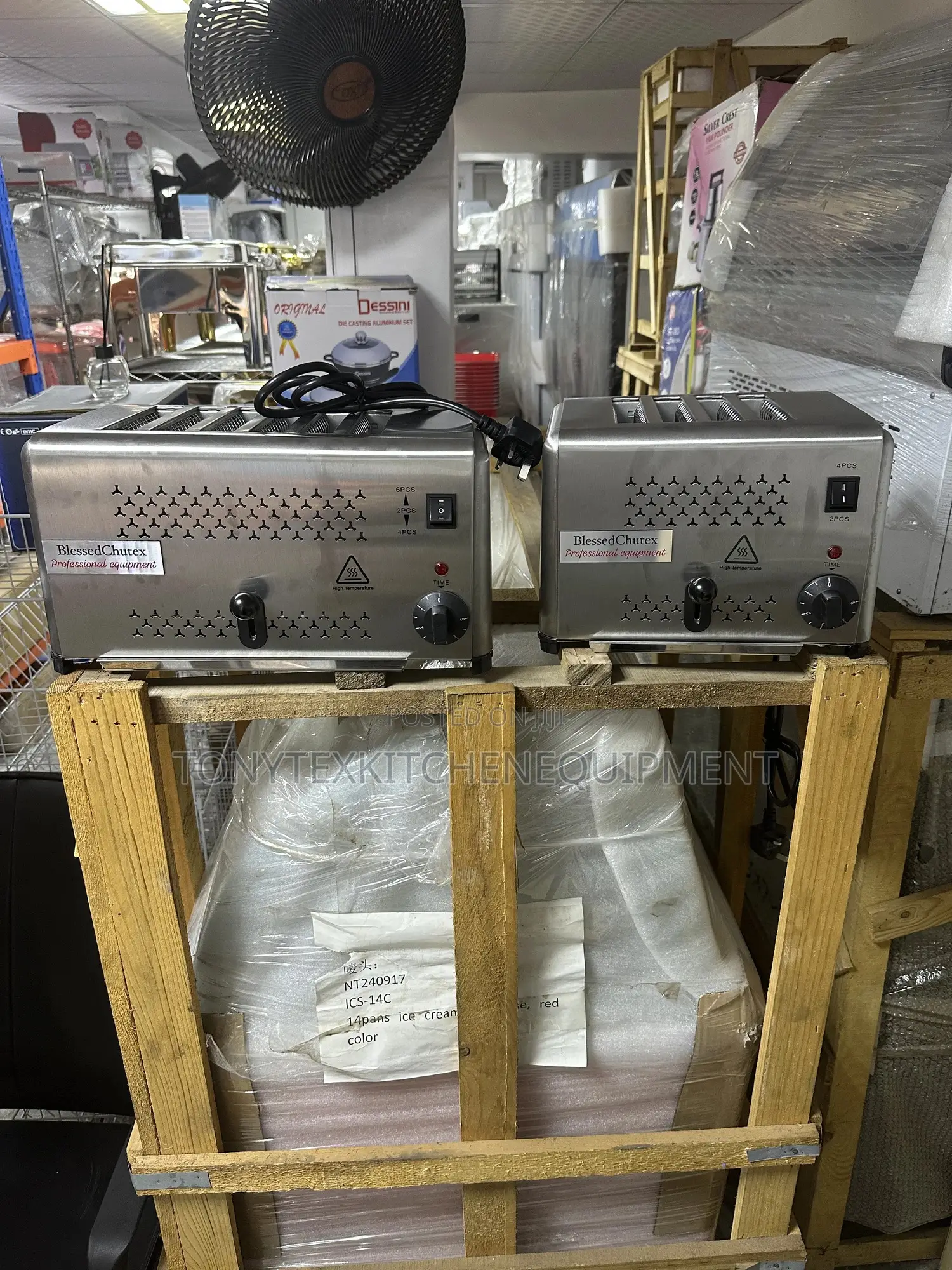 Commercial Toaster 2,4,6 Slice (Big And Small)