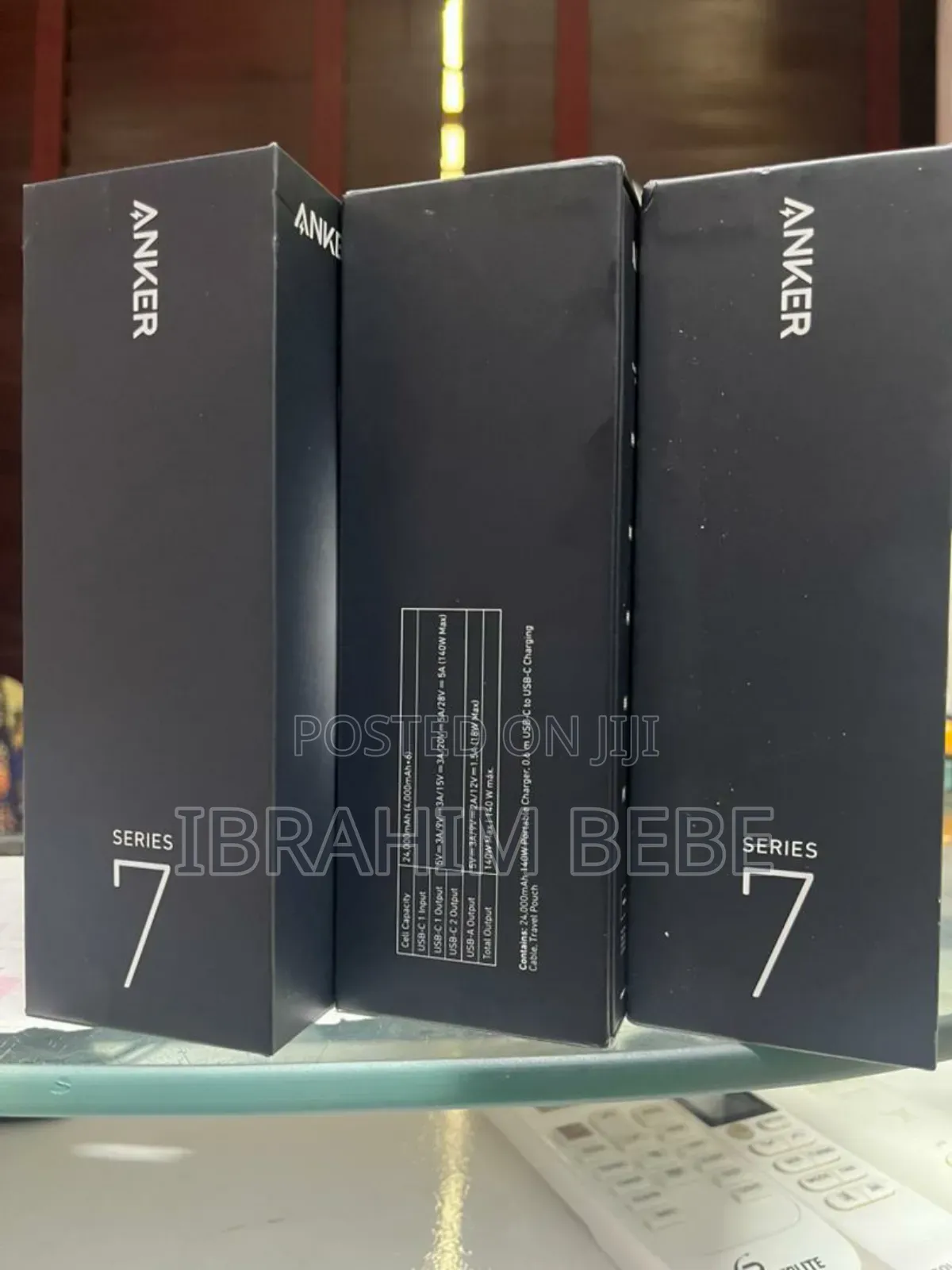 Anker 737 Power Bank (24000mah) 140w Series 7
