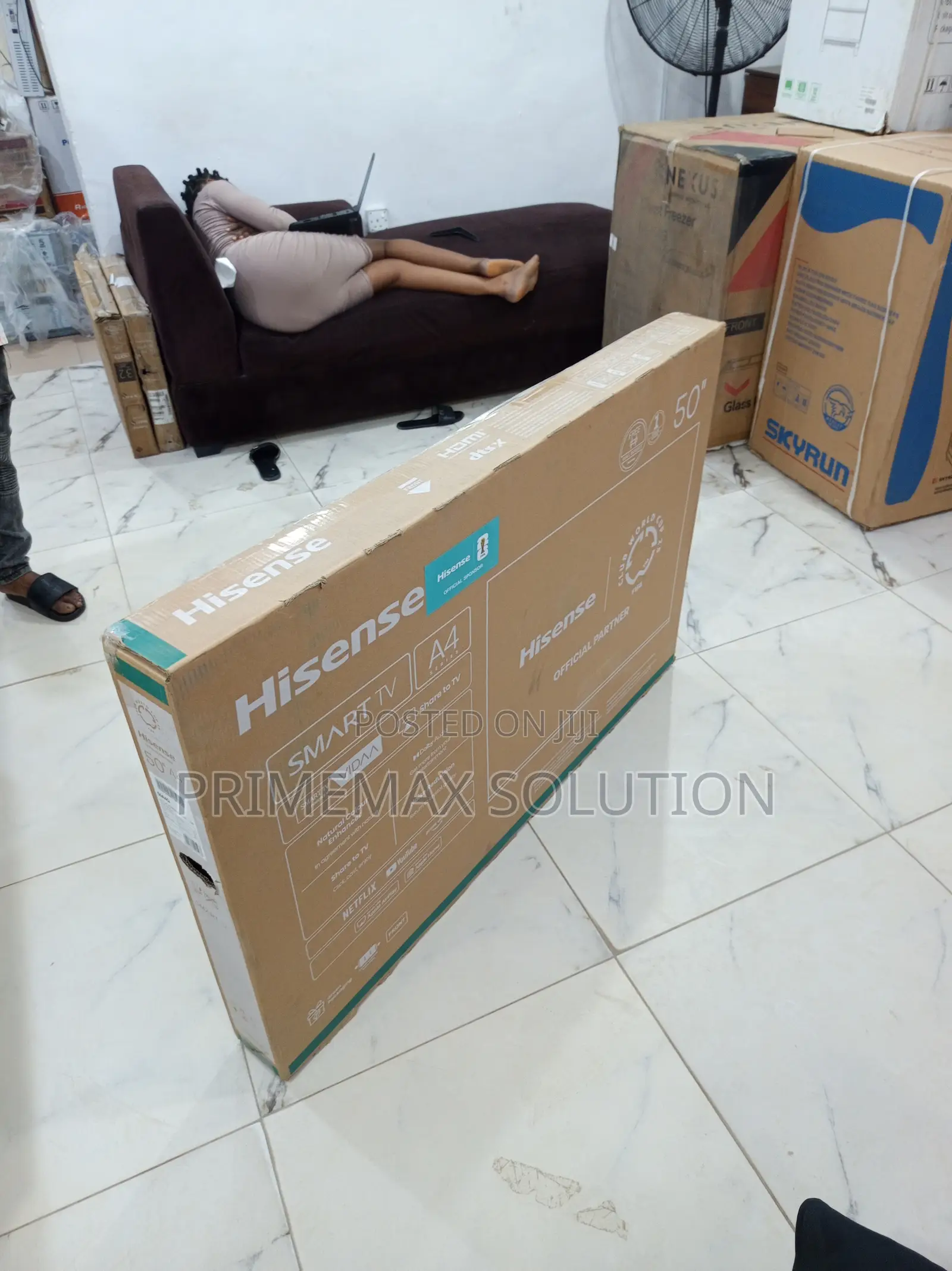 Immerse Yourself in Hisense 50" Glory