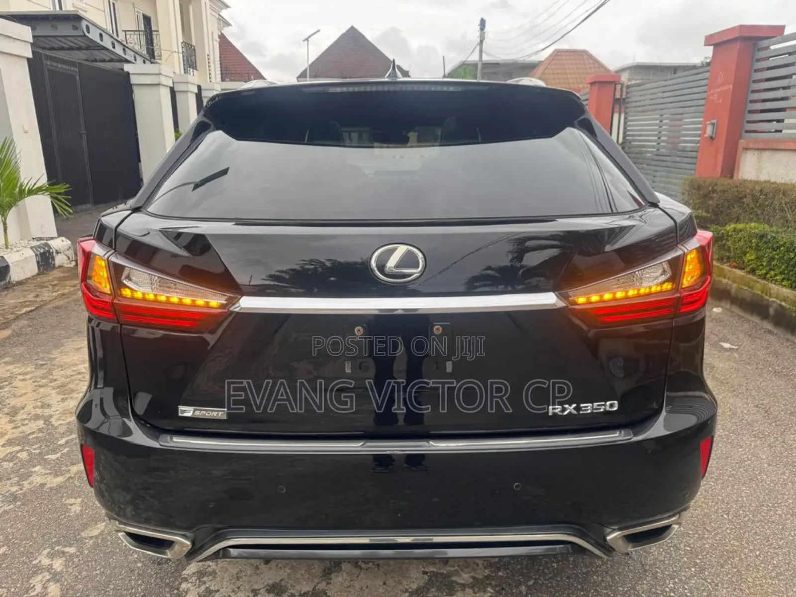 Lexus RX 350 F Sport FWD 2017 Black