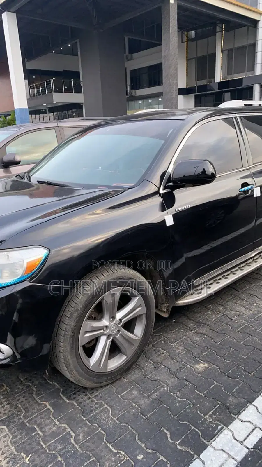 Toyota Highlander Limited 4x4 2009 Black