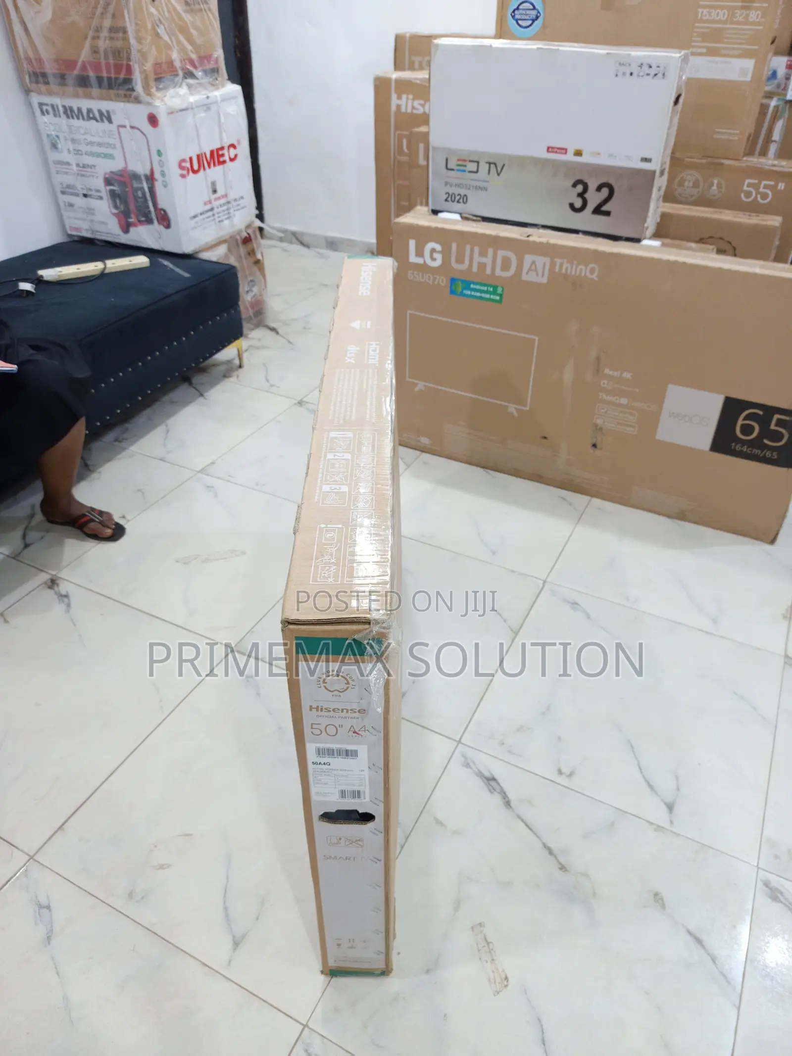 Hisense 50" Marvel – Crystal Clear on a Budge