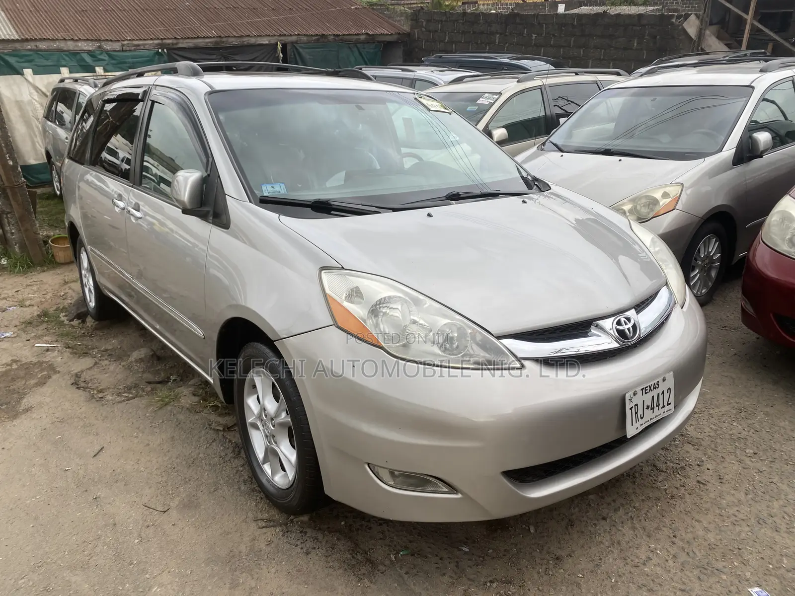 Toyota Sienna XLE Limited AWD 2006 Gray