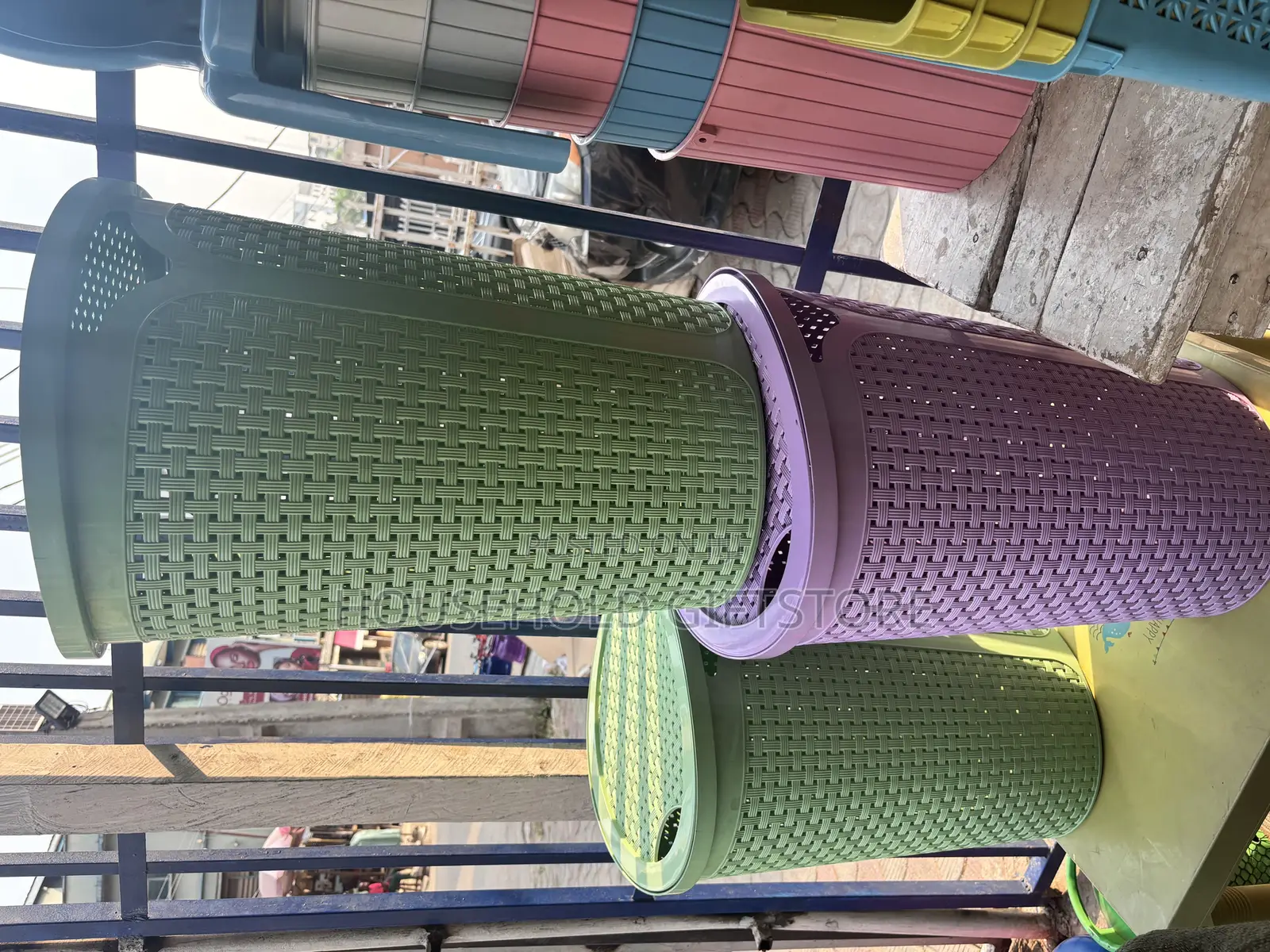 Wooven Big Laundry Basket