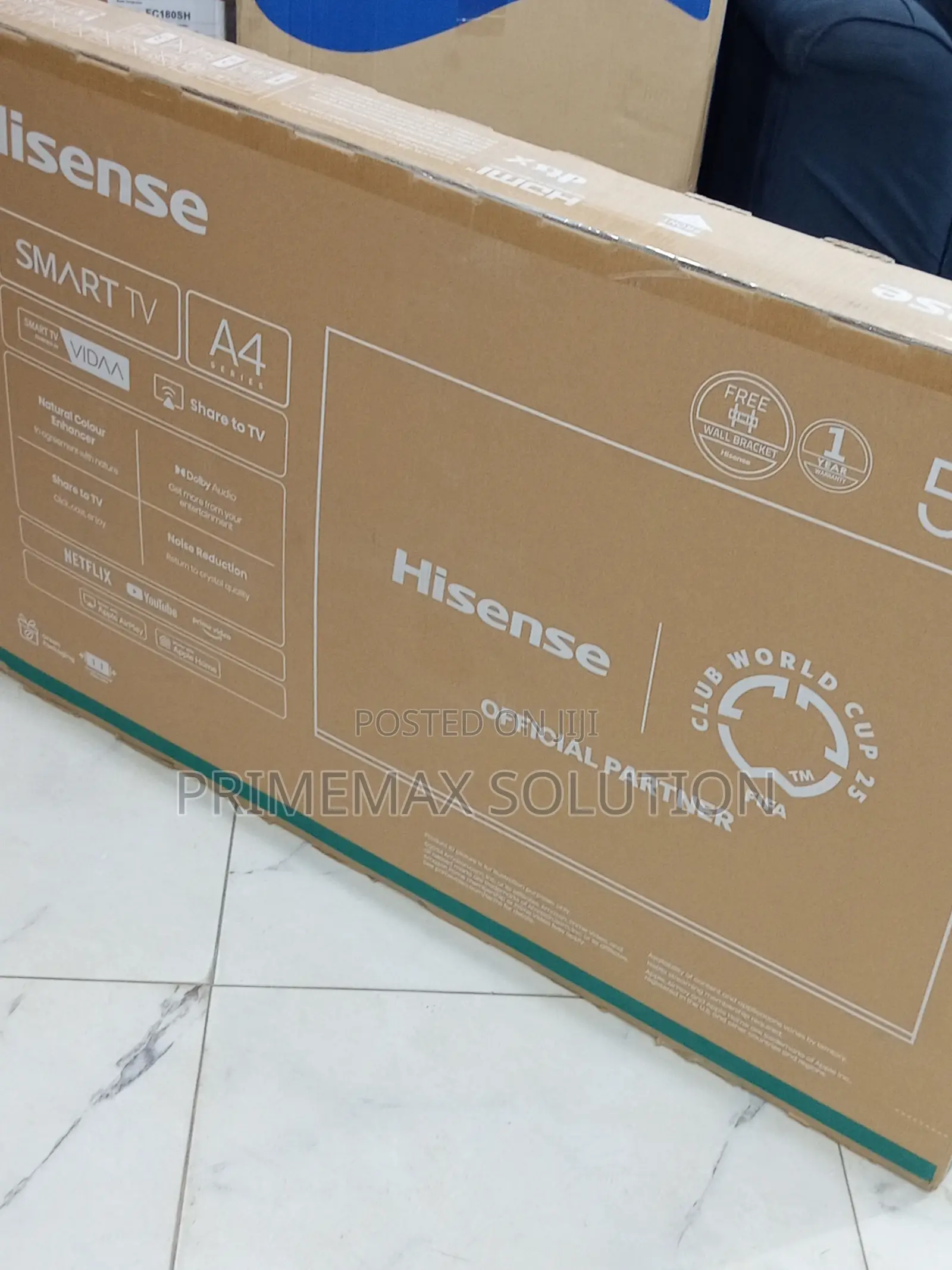 Stunning 50" Hisense – See Every Detail