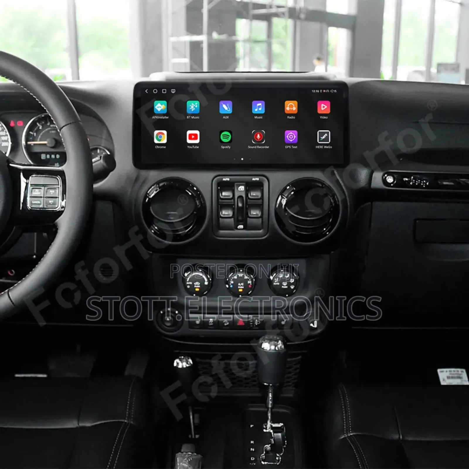 Jeep Wrangler 2011-2017 Car Android Multimedia Player