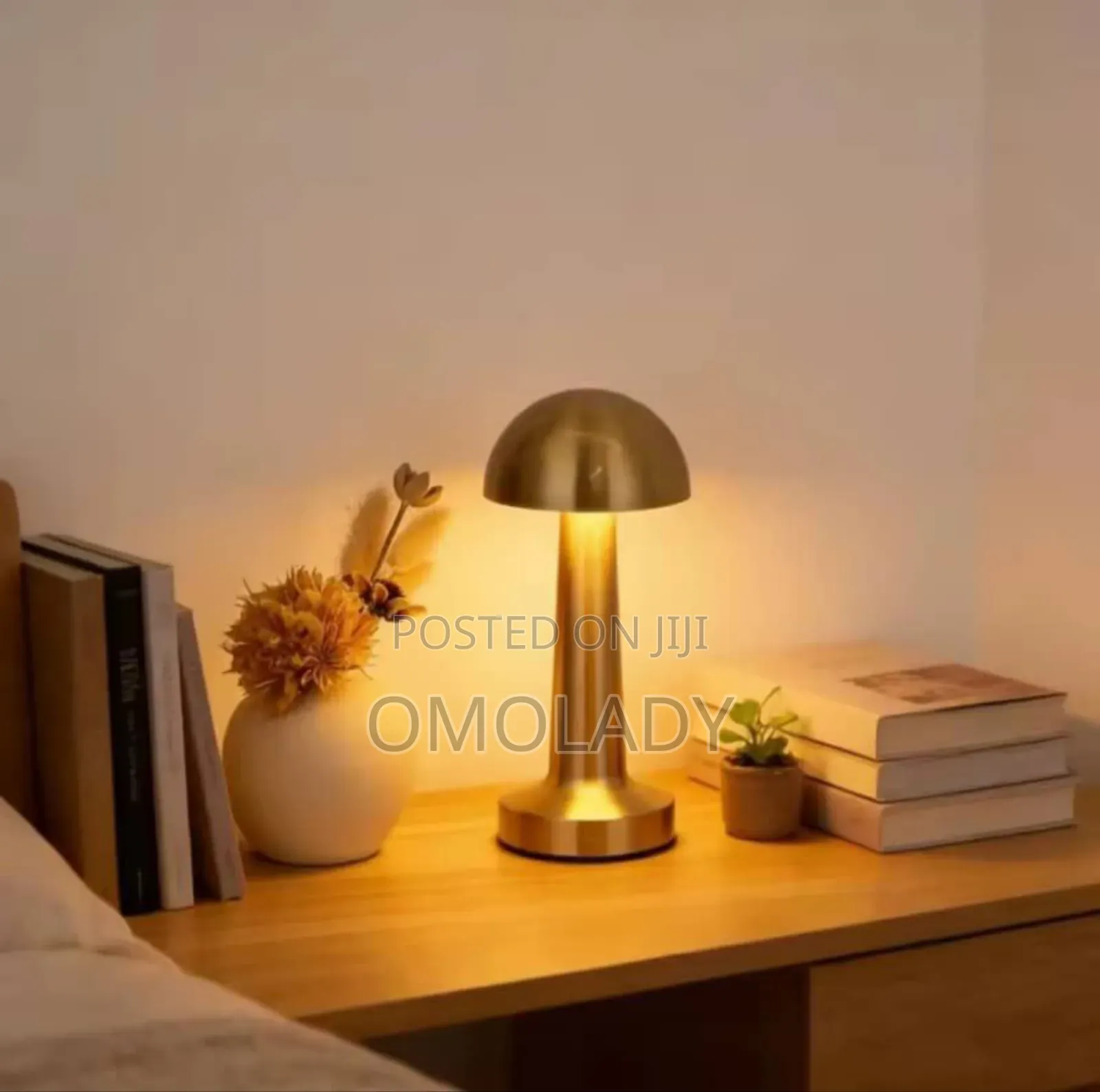 Rechargeable Round Touch Table Lamp