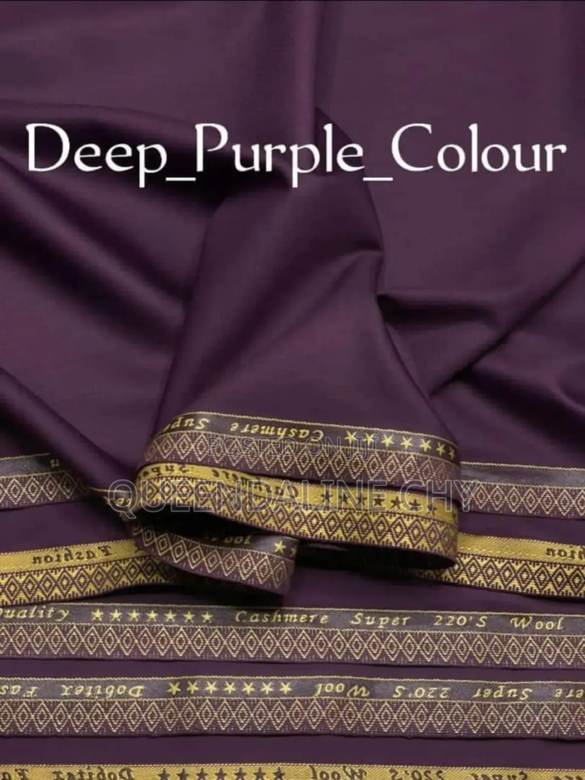 Quality Cashmere Senator Material (Per Yard)