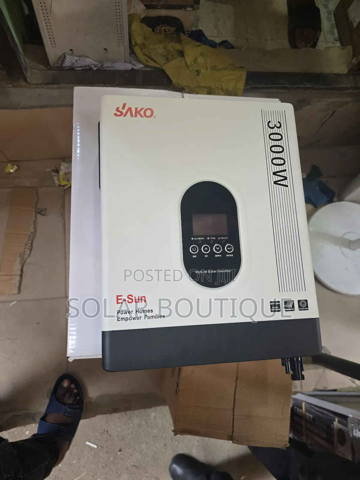 3kva 24v Sako Hybrid Inverter With 80a Inbuilt MPPT Controller