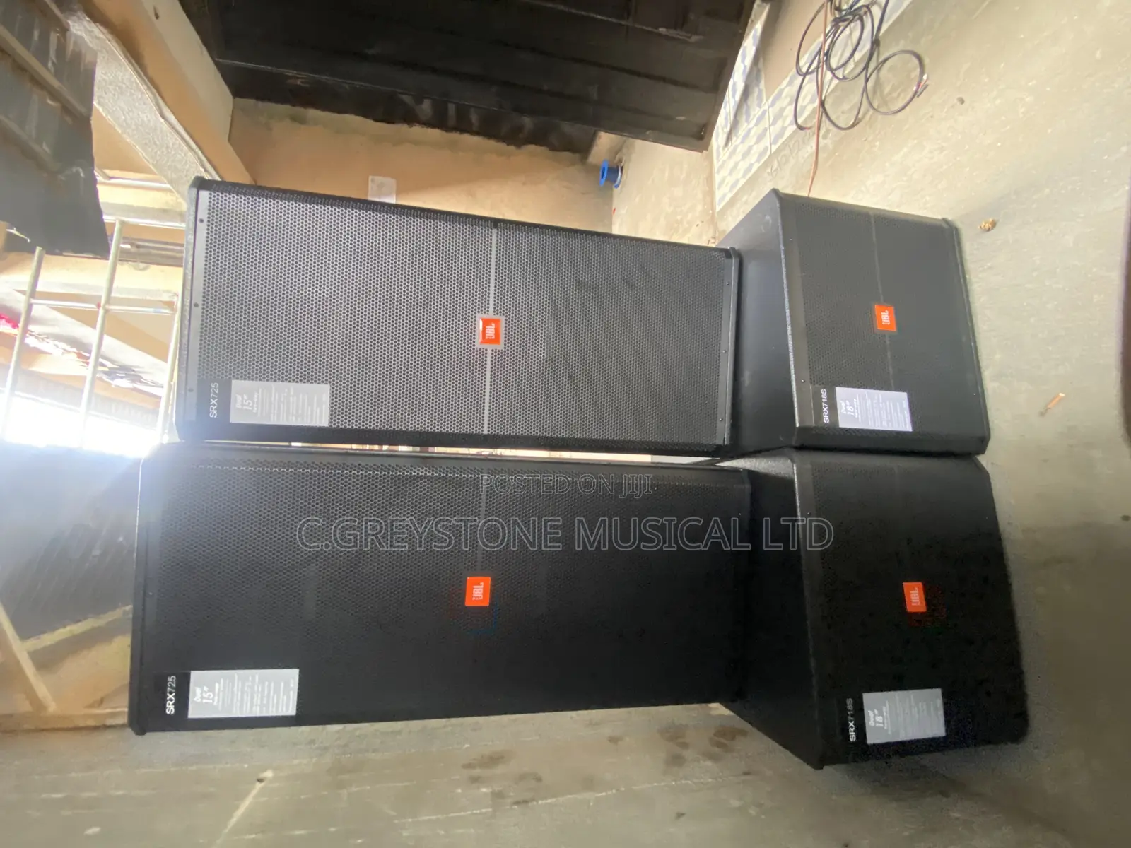 A Pair JBL Single Sub and a Pair Double 15 Inches Full Ranger