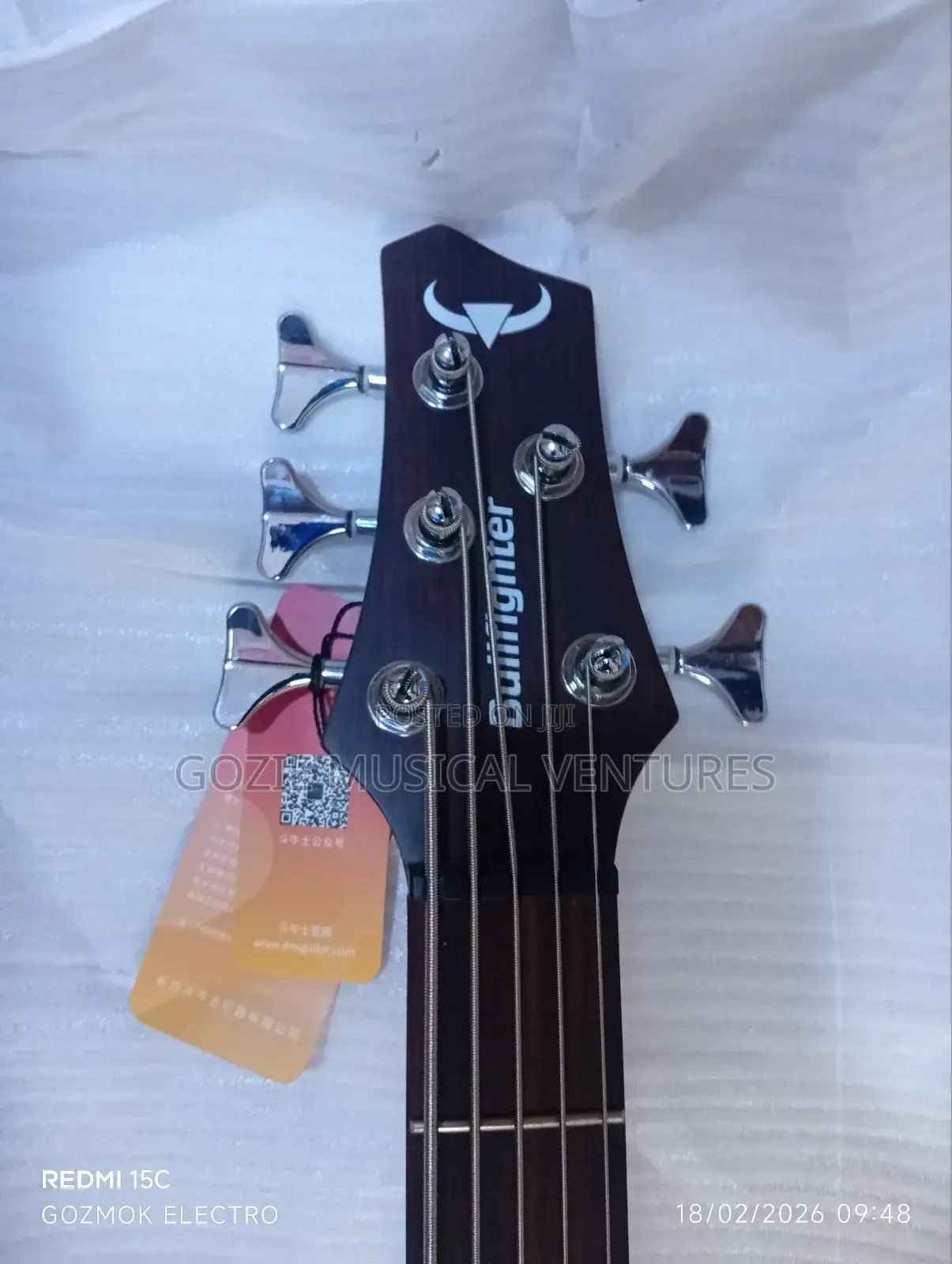 The Best Quality Bullfighter Five String Active Bass Guitar