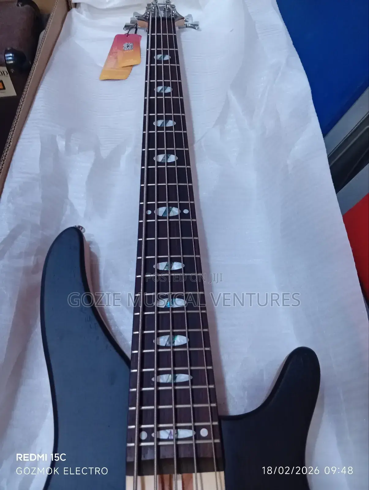 The Best Quality Bullfighter Five String Active Bass Guitar