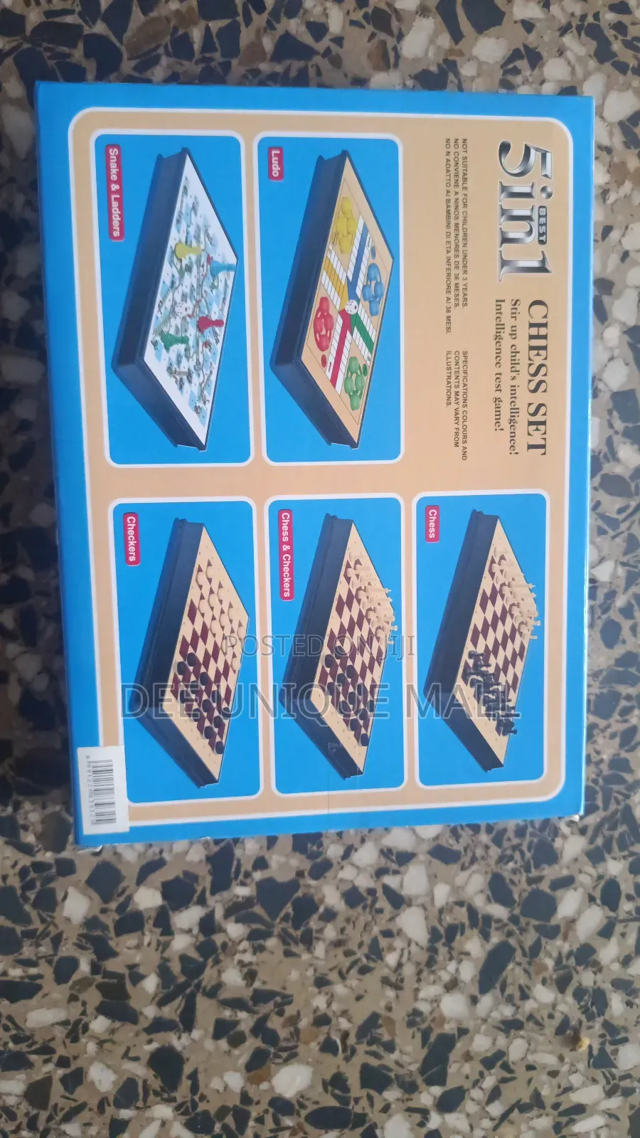 5 in 1 Chess Board Game,Mini Game