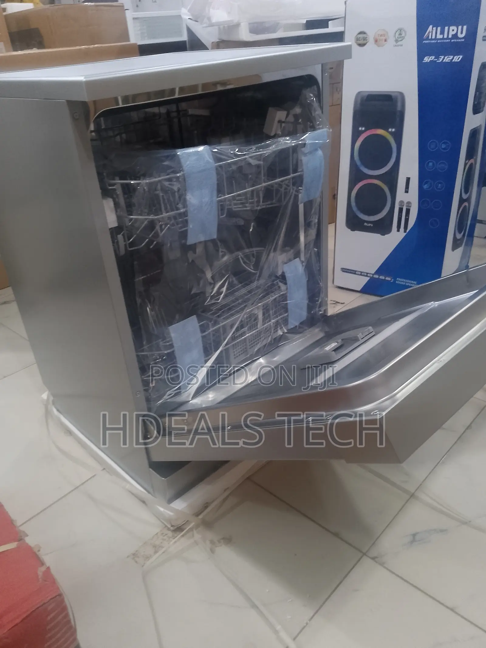 Maxi Stainless Steel Dish Washer – Sleek Modern Design
