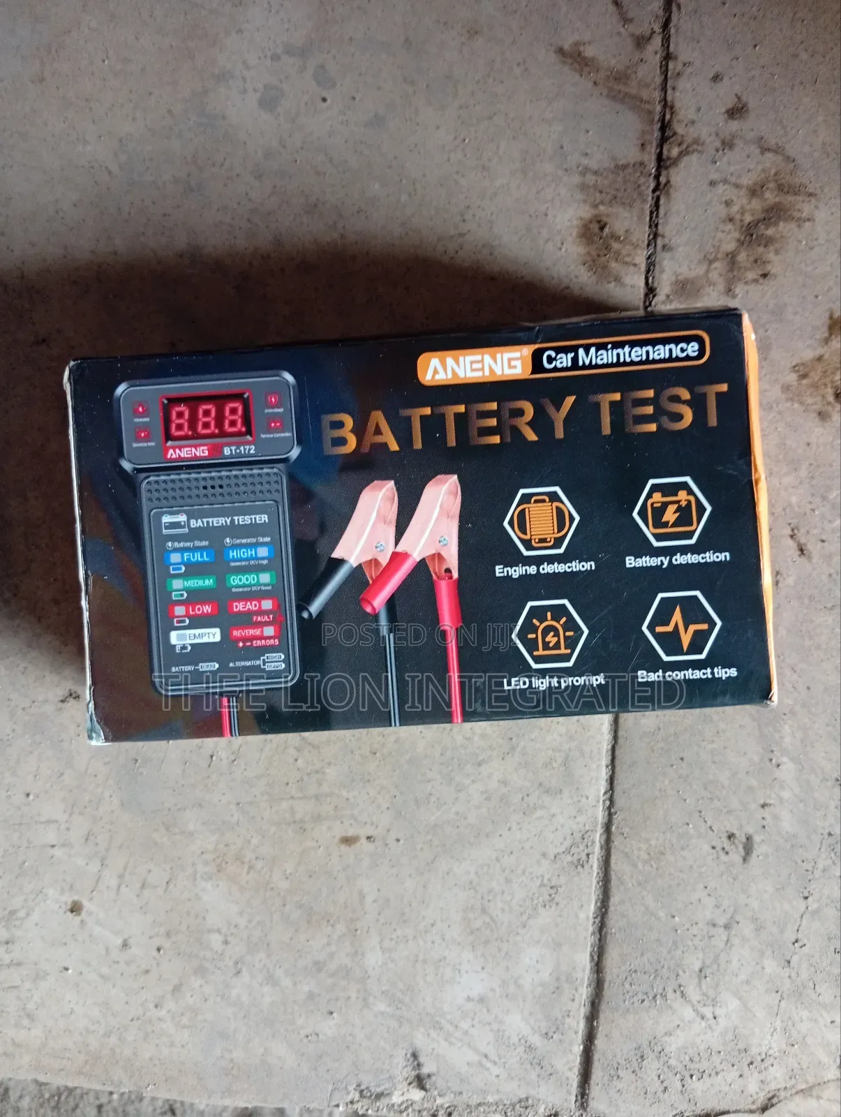 Aneng Bt-172 Car Battery and Alternator Tester.