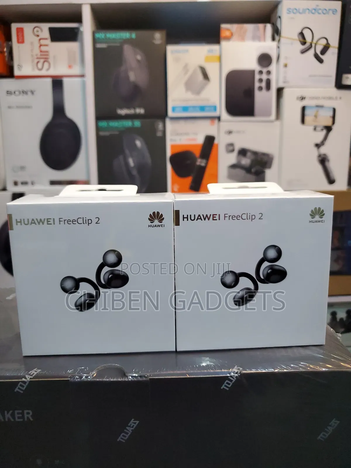 Huwei Freeclip 2 Open Ear Clip on Earbuds,Airyc Bridge Design