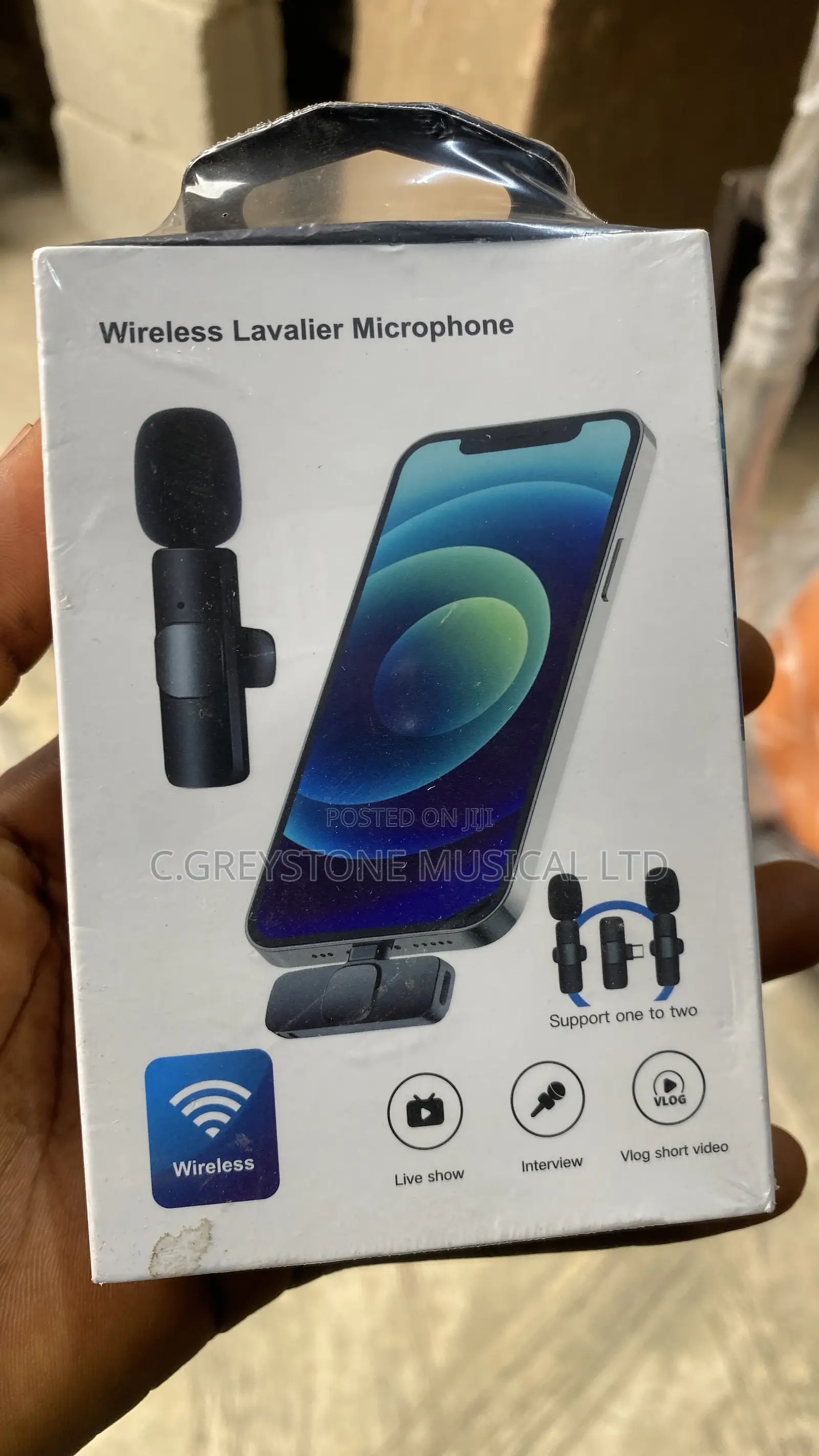 Phone Wireless Lavalier Microphone