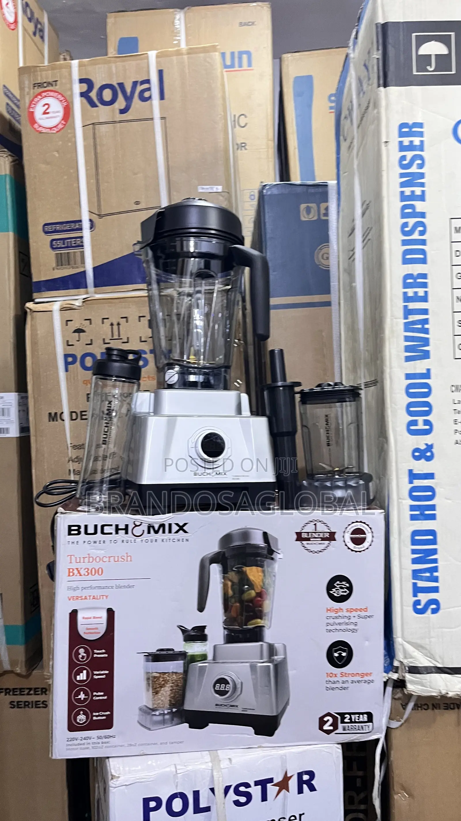 Buchymix Bx300 Turbo Crush High Power Blender