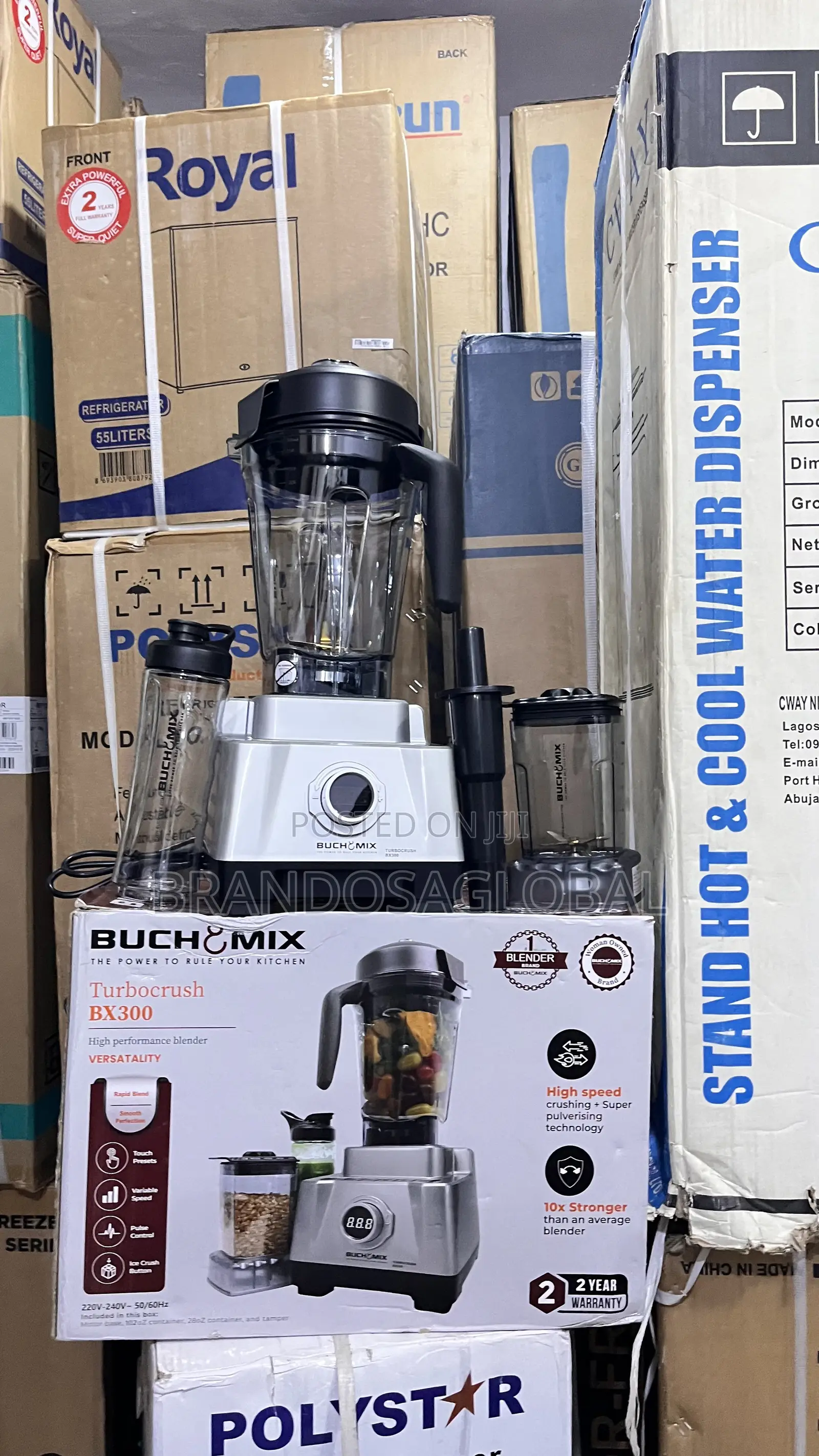 Original Buchymix Turbo Crush Bx300 Mixer