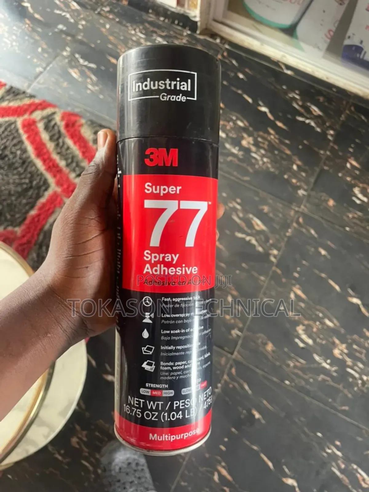 3m Super 77 Multipurpose Spray Adhesive,.