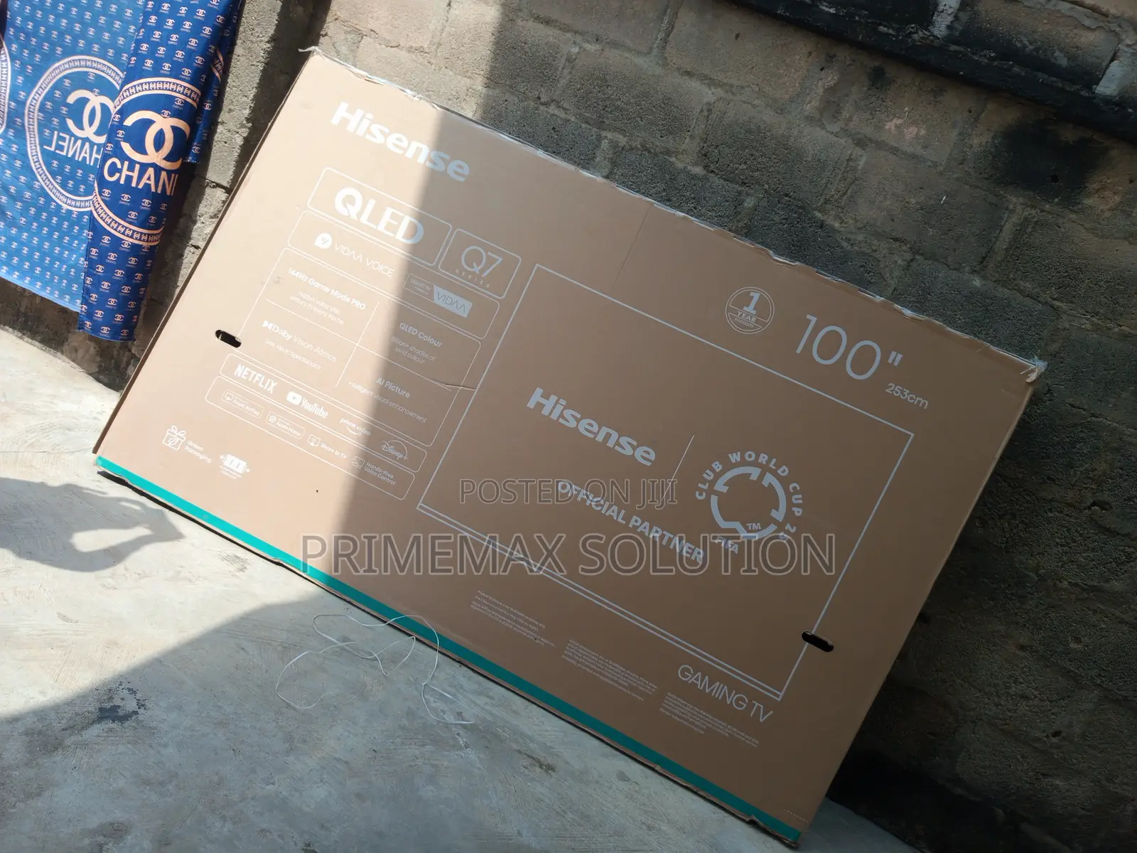Hisense 100" Qled – Where Size Meets Stunning Clarity