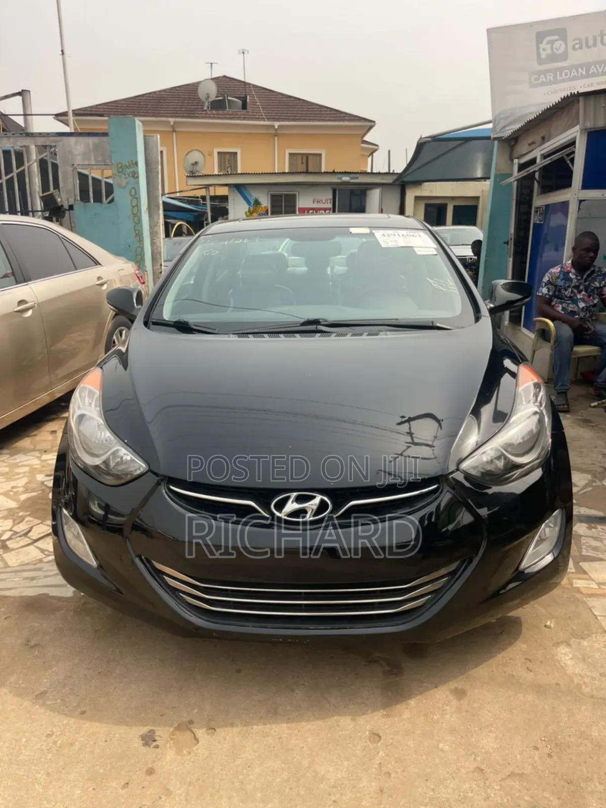 Hyundai Elantra GLS Sedan FWD (1.8L 4cyl 6M) 2013 Black