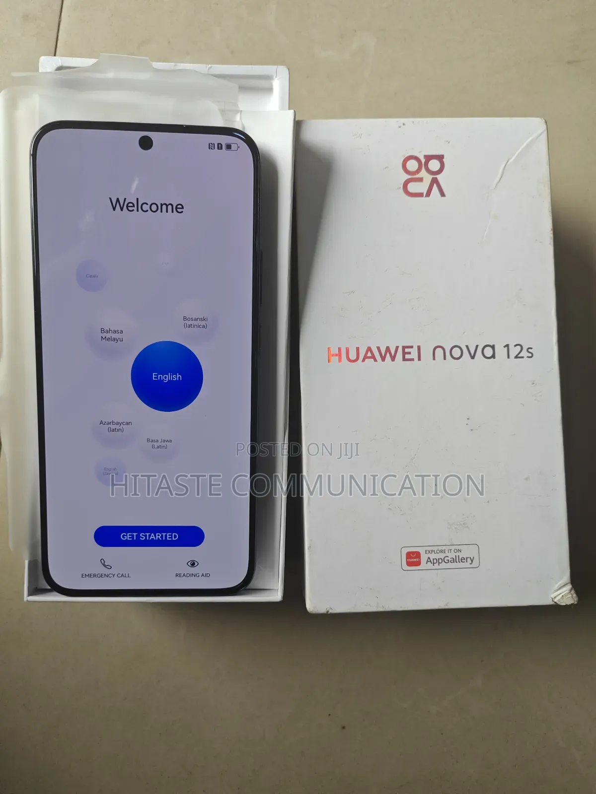 Huawei nova 12s 256 GB Black
