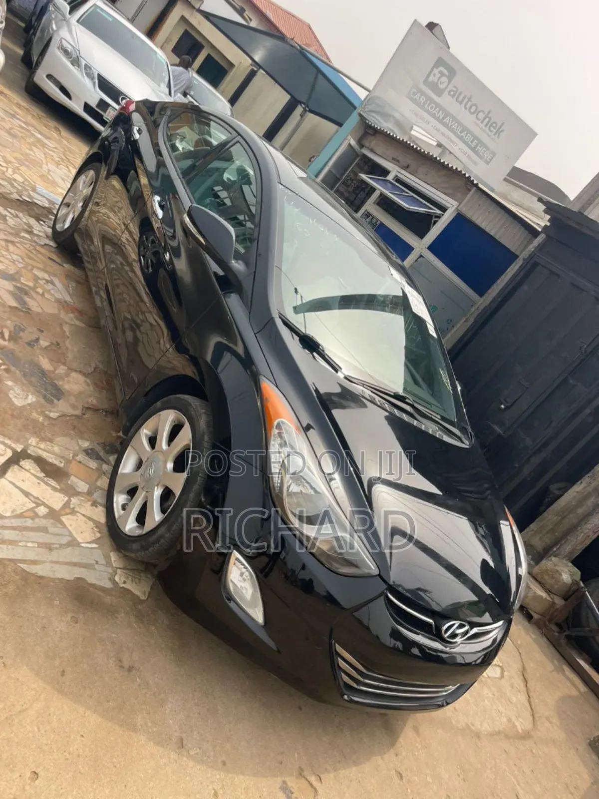 Hyundai Elantra GLS Sedan FWD (1.8L 4cyl 6M) 2013 Black