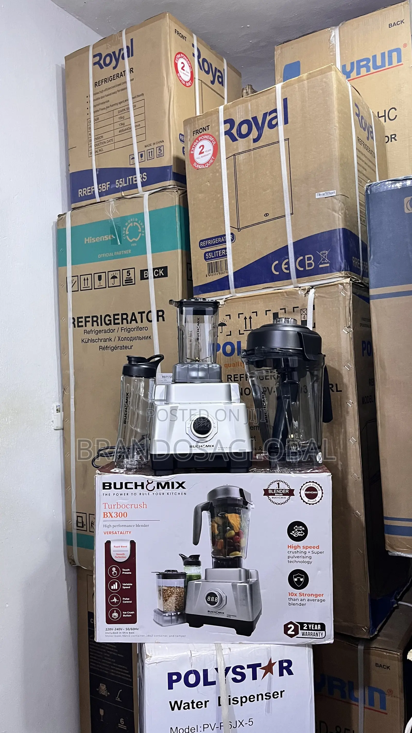 Buchymix Turbo Crush Bx300 Heavy Duty Blender