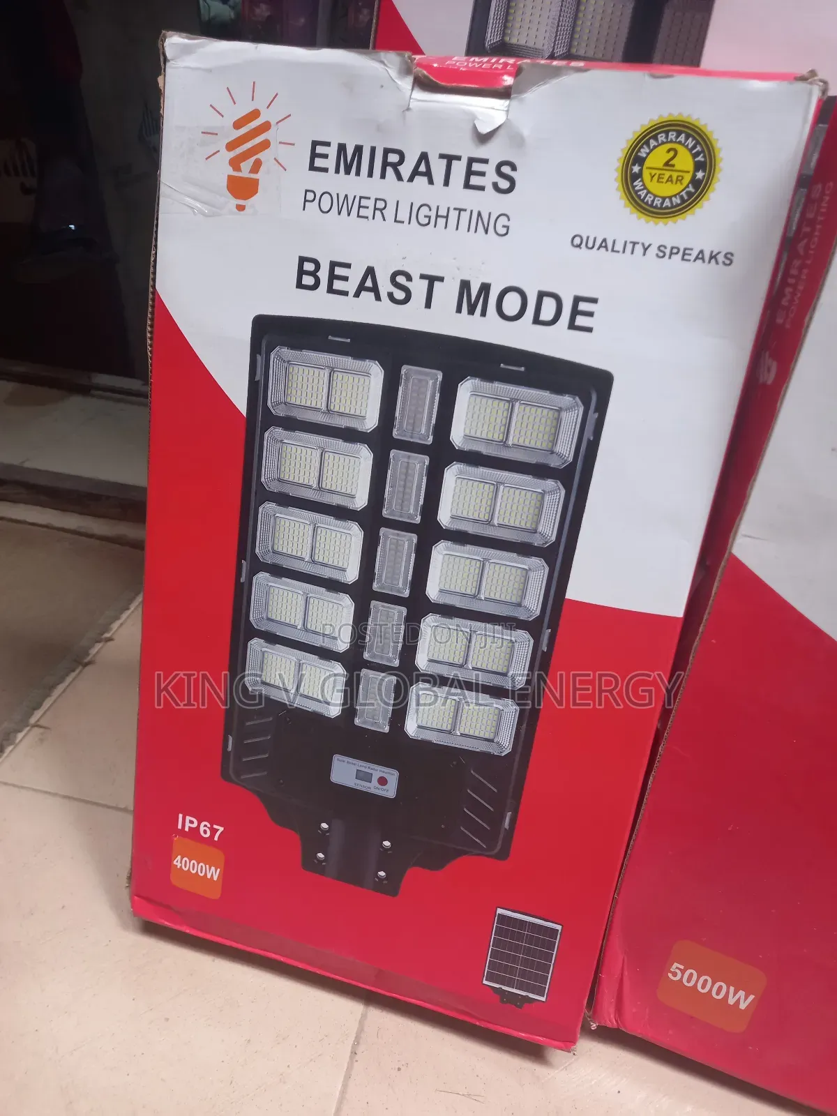 Emirate Power Lighting Ip67/4000w