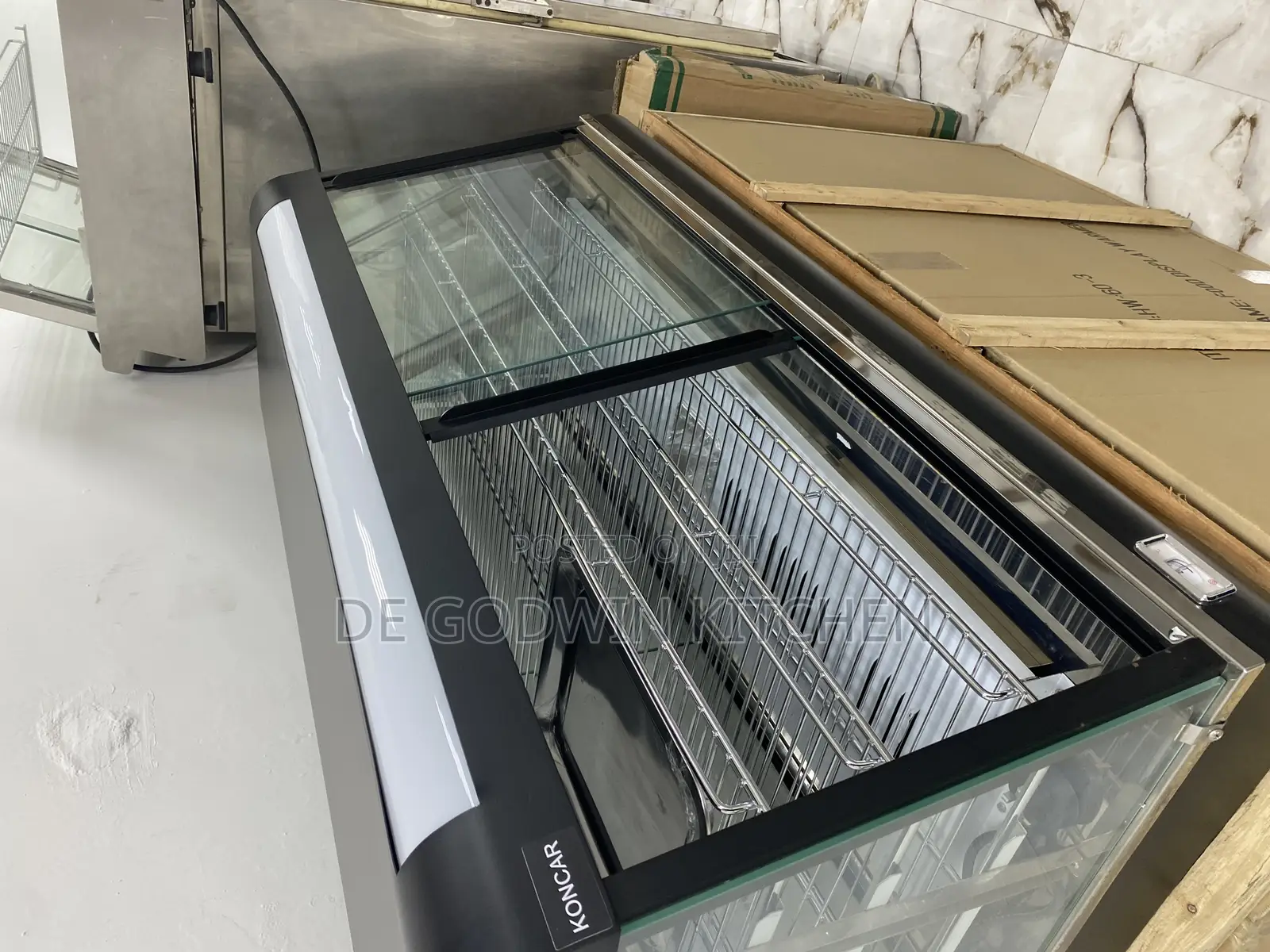 4ft Black Snacks Warmer