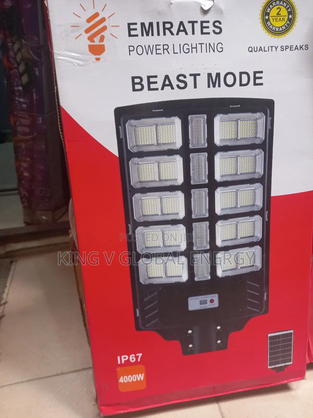 Emirate Power Lighting Ip67/4000w