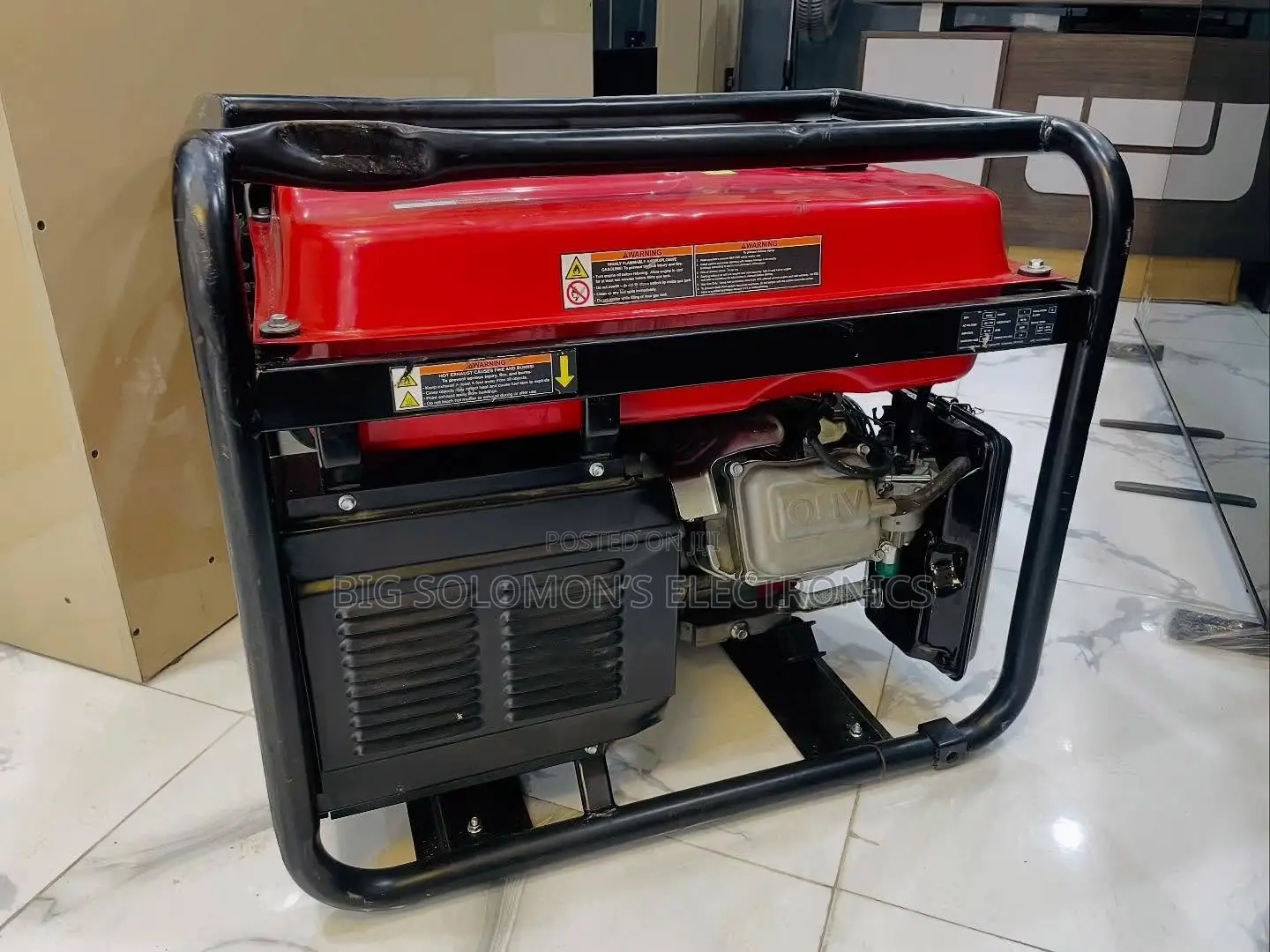 American-Spec Predator Heavy-Duty Generator, 6.5 Kva,
