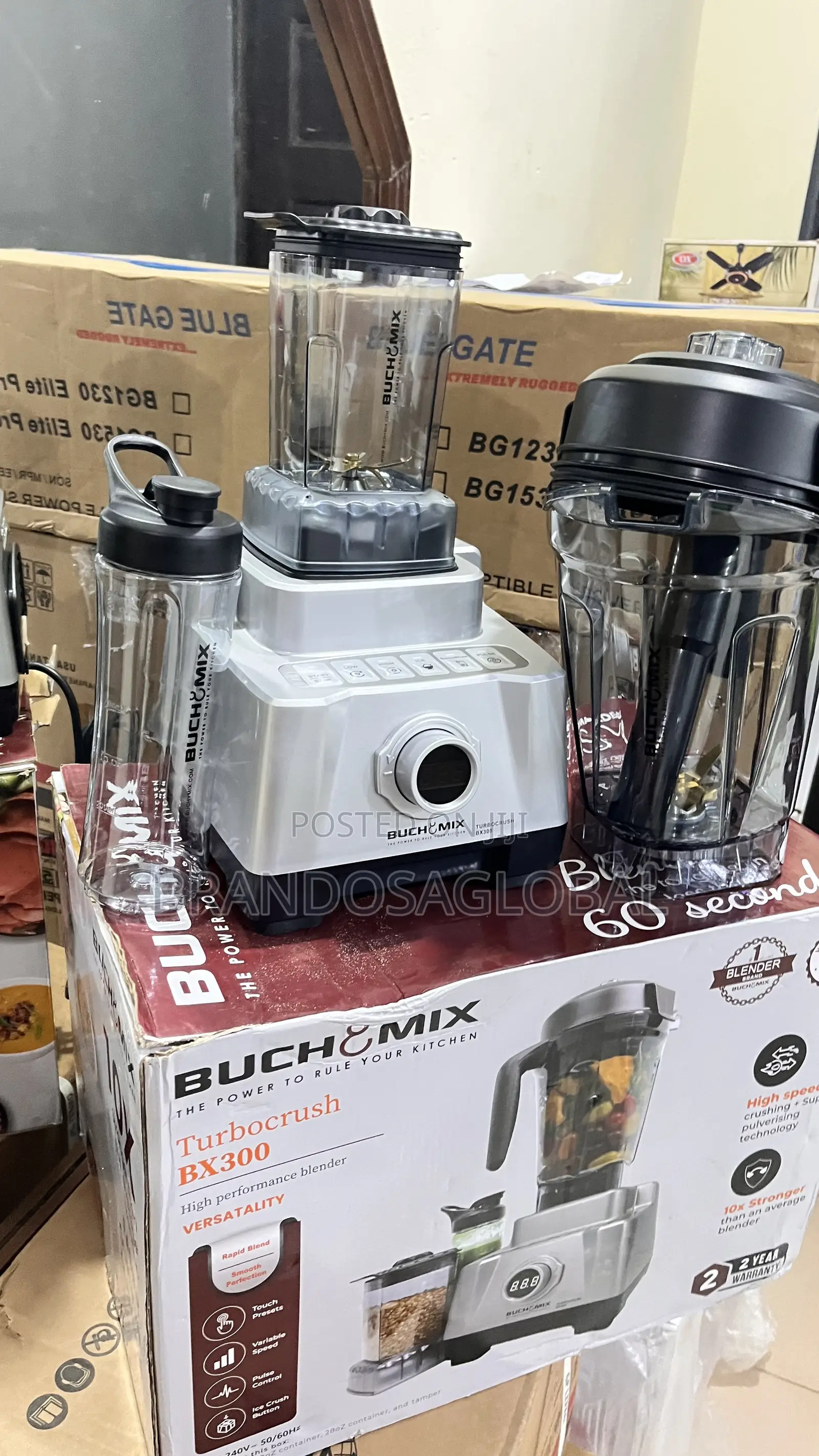 Buchymix Turbo Crush Bx300 Strong Motor Blender