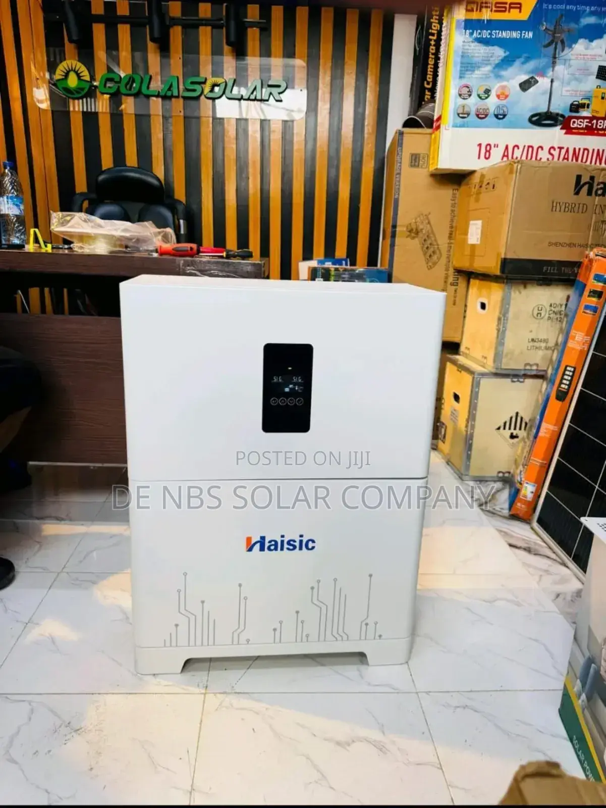 8kwh Lithium Ion Haisic All in One Solar Generator + 4.2kva Inverter