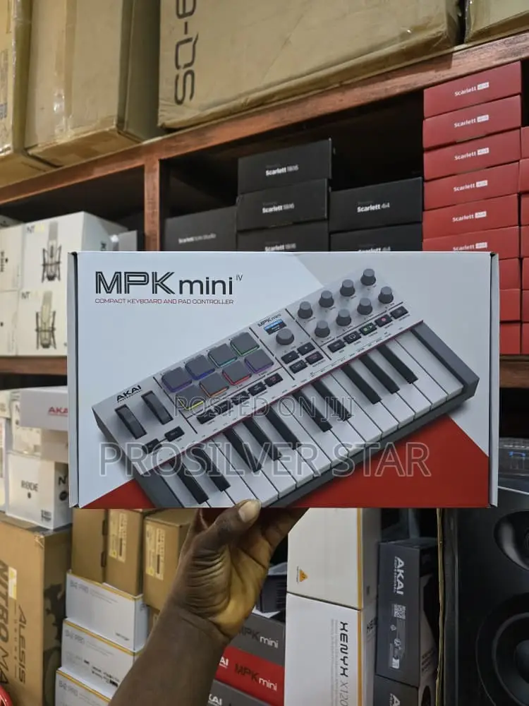 Akai MPK Mini 4 Compact Keyboard and Pad Controller