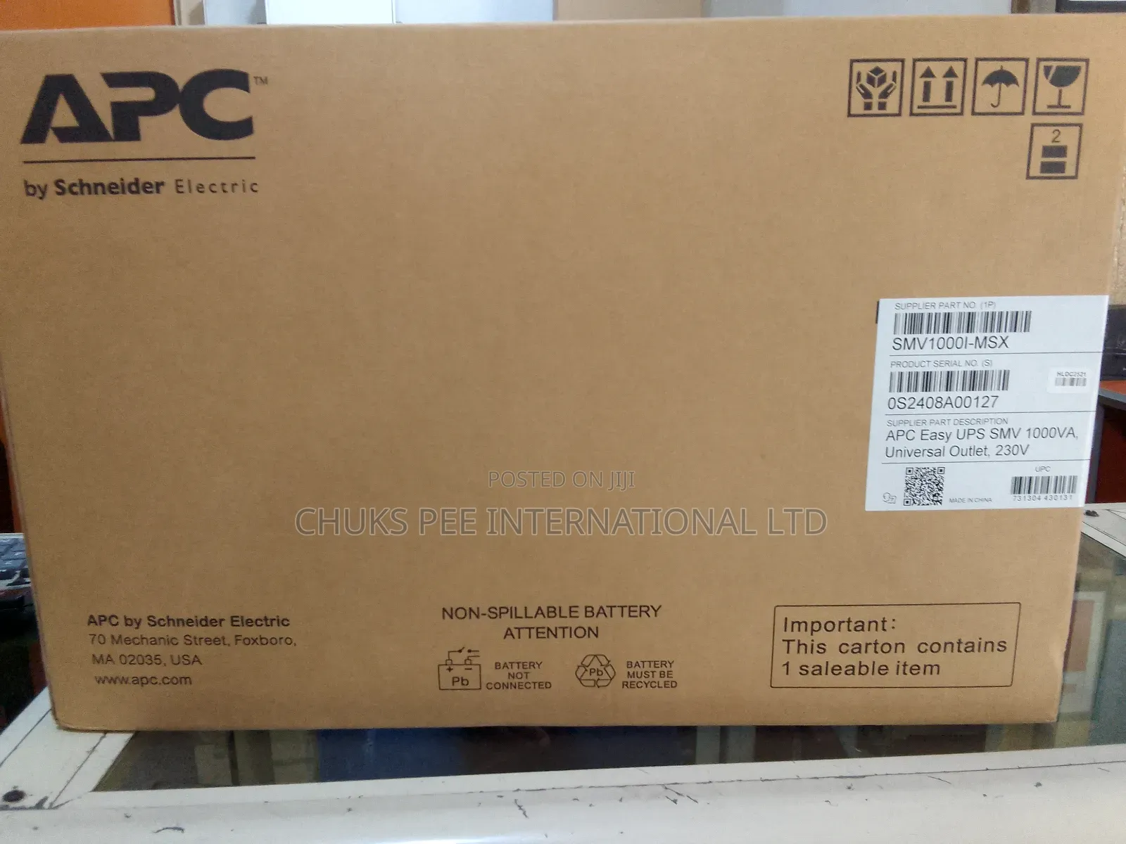 Apc Ups SMV 1000l