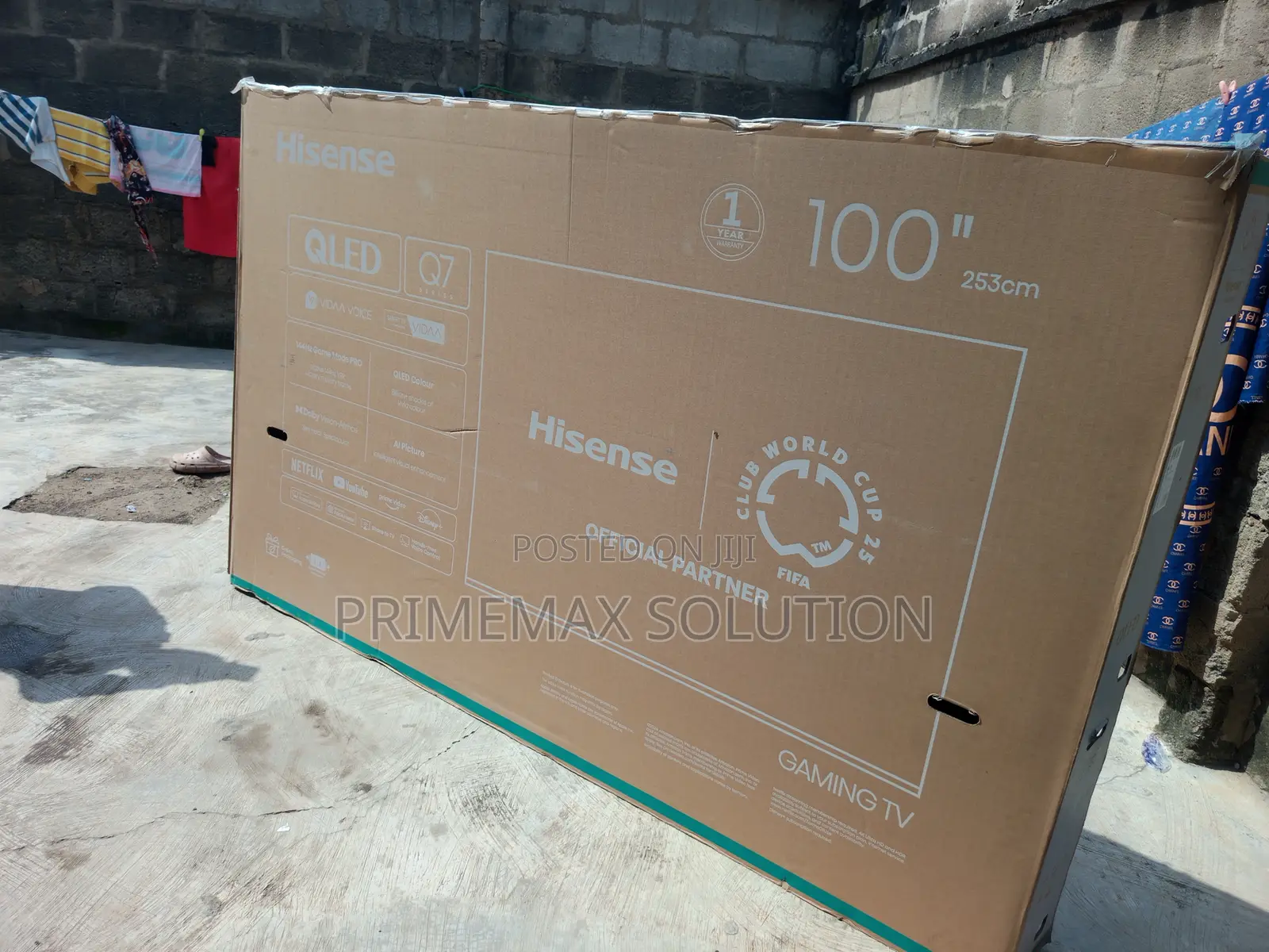 Hisense 100" Qled: See More, Feel More