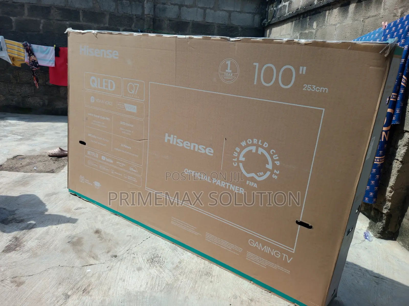 Hisense 100" Qled: See More, Feel More