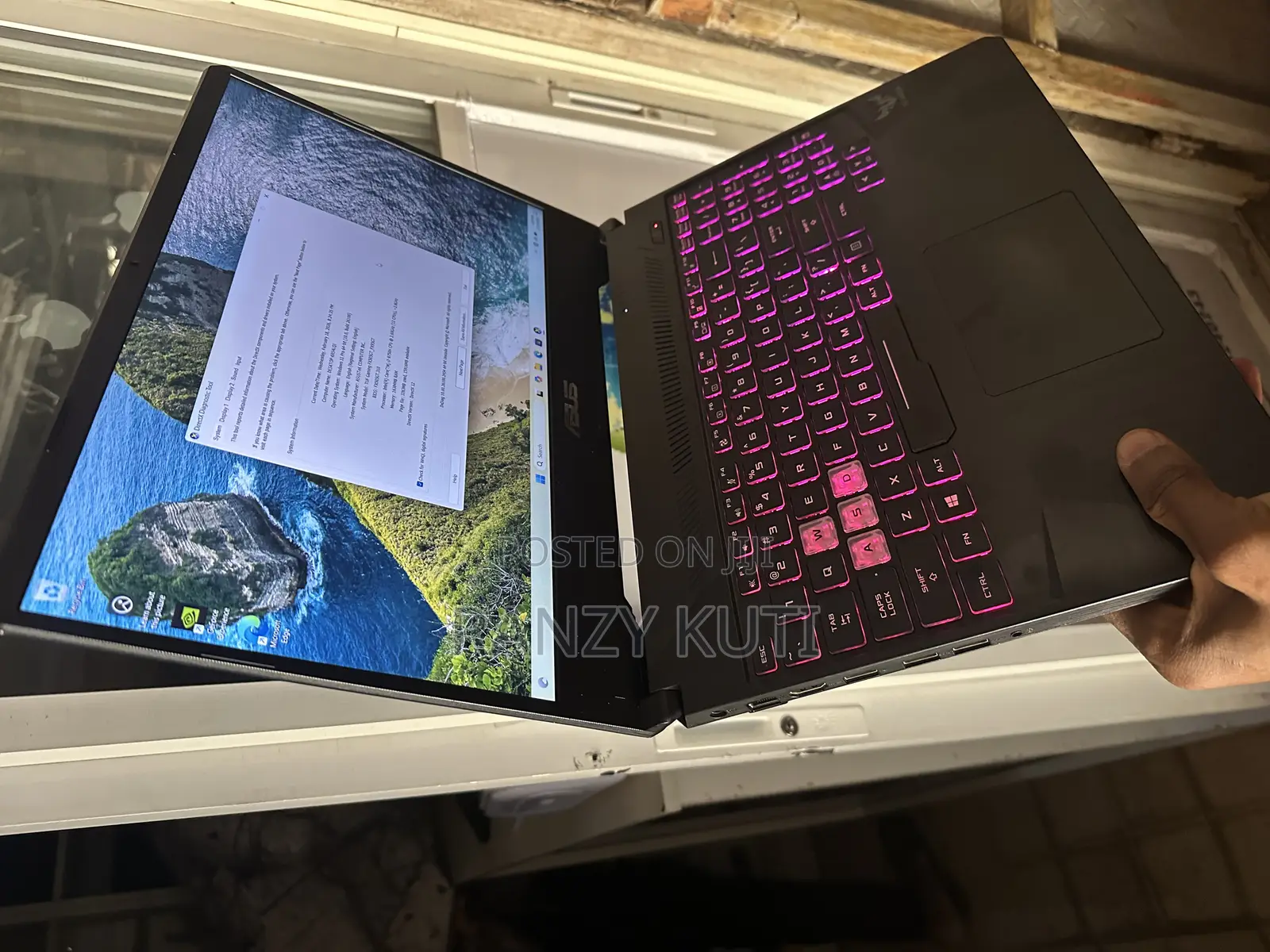 Laptop Asus TUF Gaming A15 16GB Intel Core I7 SSD 512GB