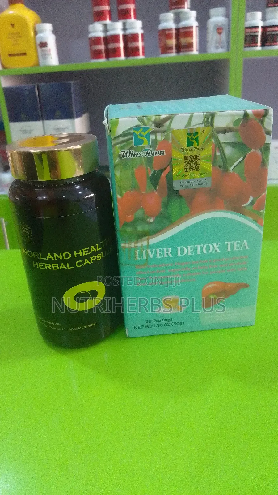 Norland Healthway Herbal Capsules+ Wins Town Liver Detox Tea
