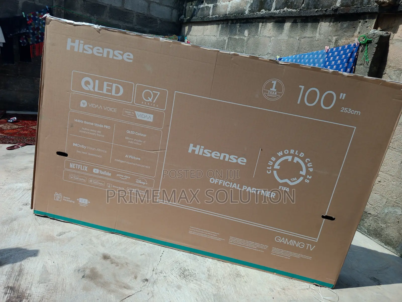 Feel the Thrill on 100 Inches of Hisense Qled