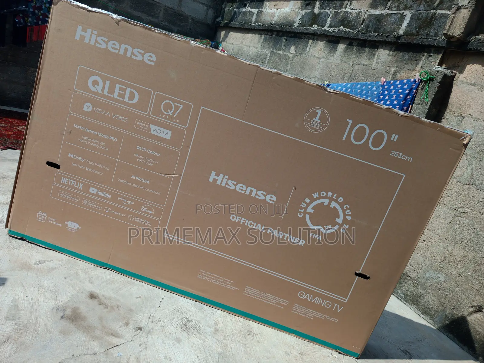 Feel the Thrill on 100 Inches of Hisense Qled