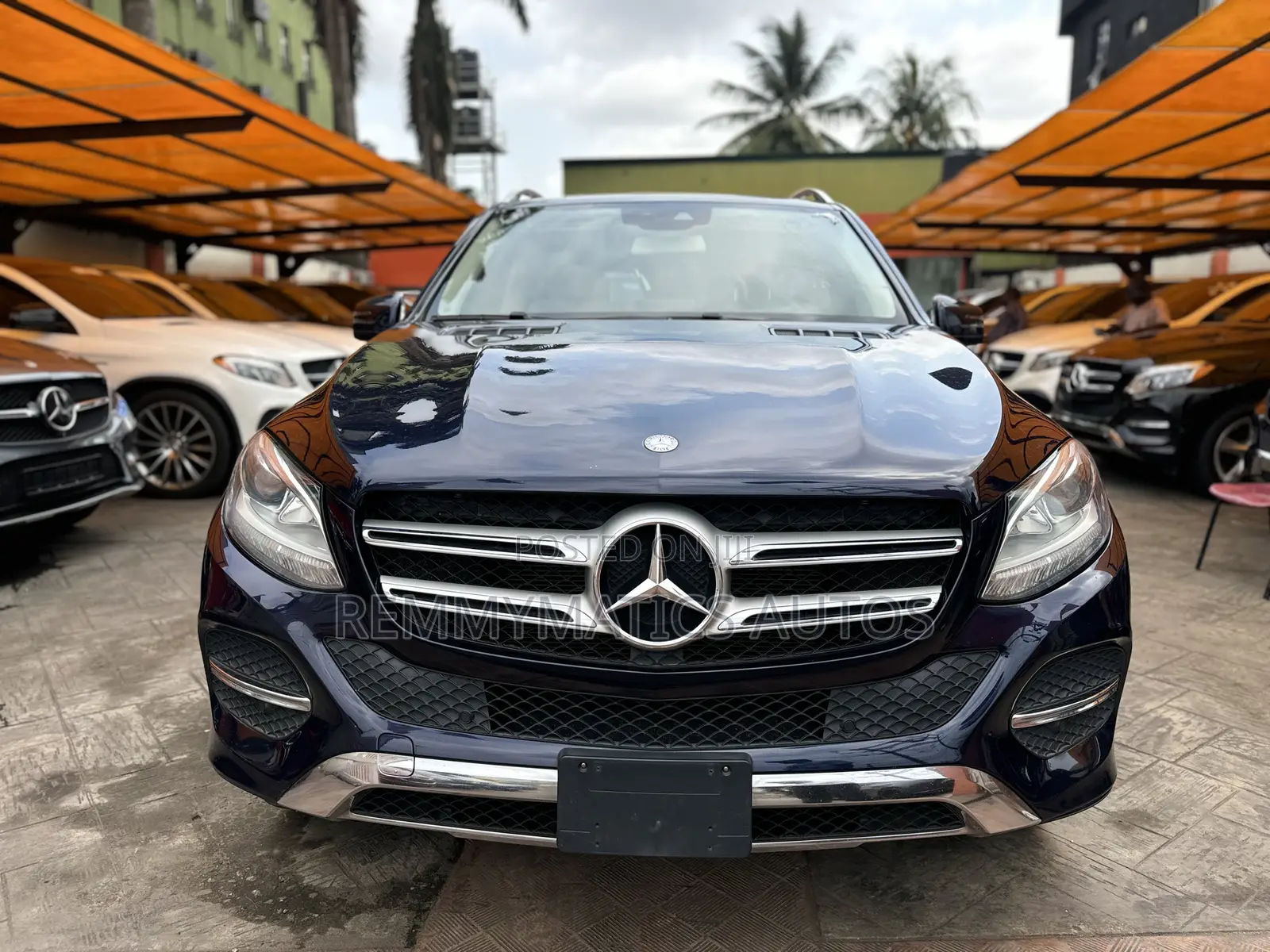 Mercedes-Benz GLE-Class GLE 350d 4MATIC 2017 Blue