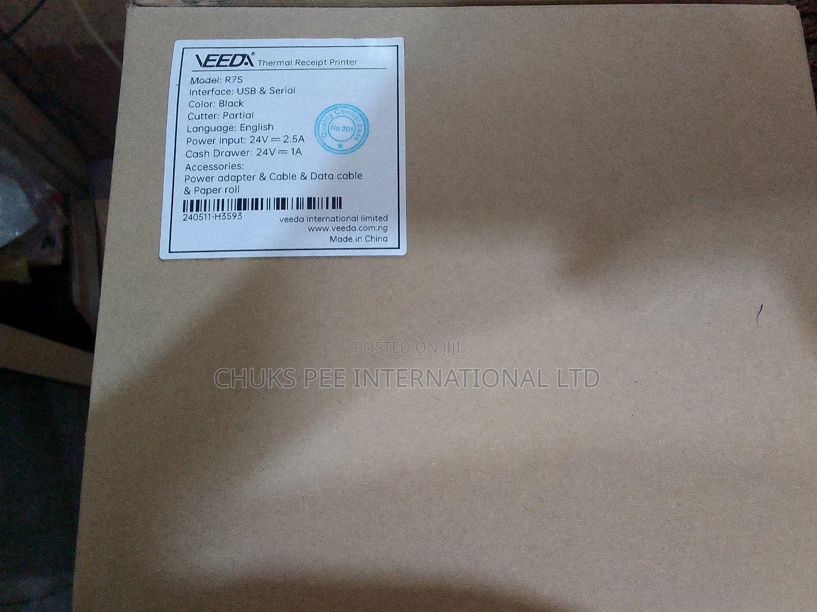 Veeda Thermal Receipt Printer